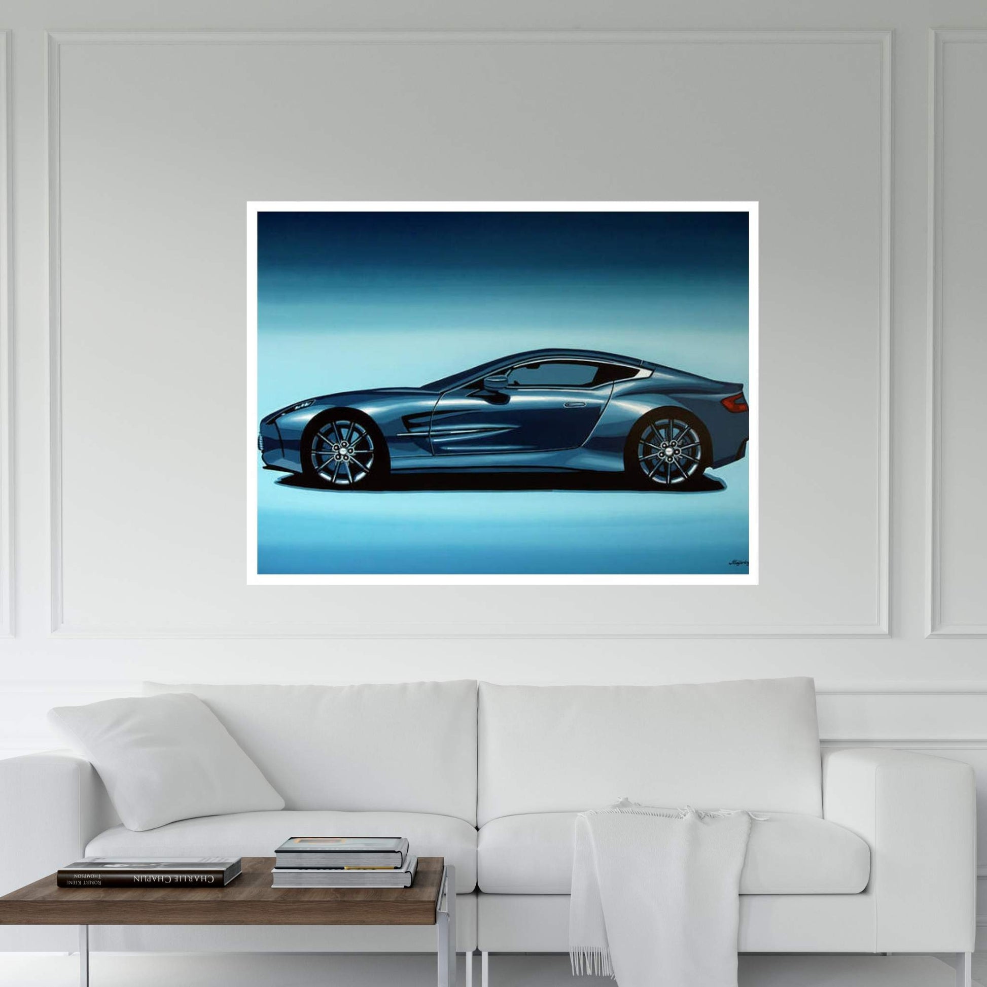 Aston Martin One 77 2009 Canvas Wall Art - Y Canvas