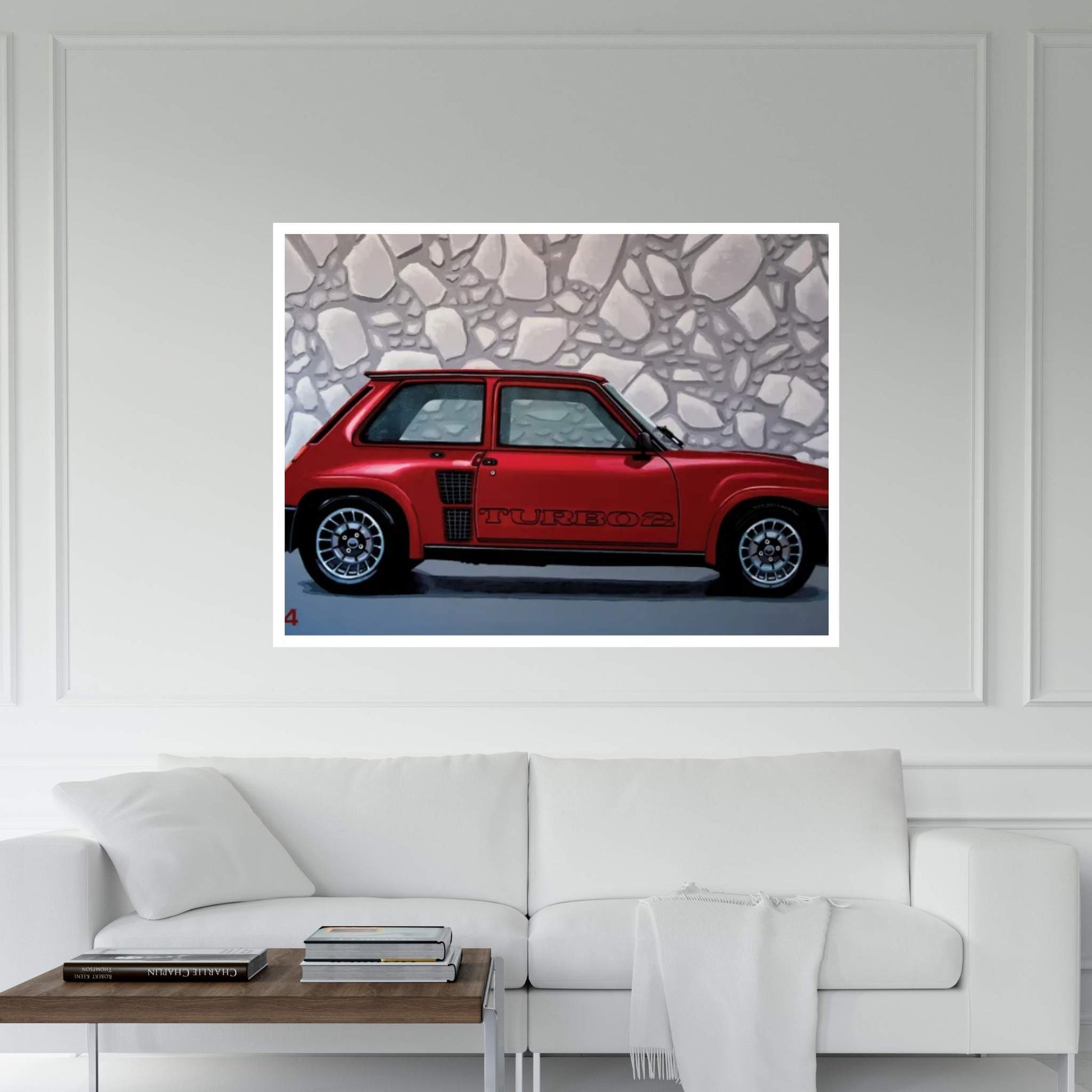 Renault 5 Turbo 1980 Canvas Wall Art - Y Canvas