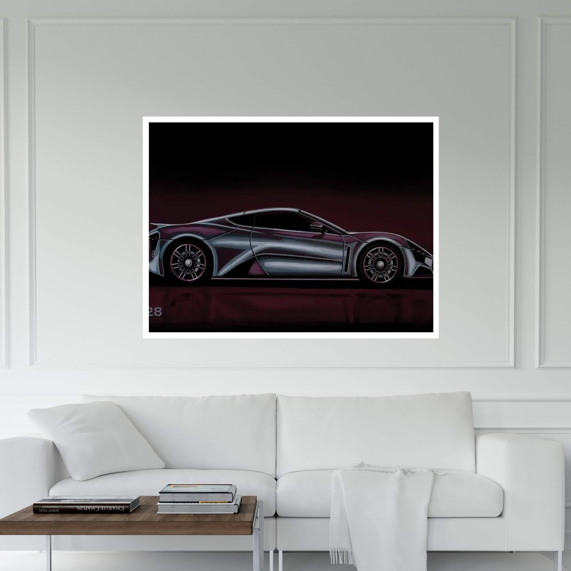 Zenvo ST 1 2009 Canvas Wall Art - Y Canvas