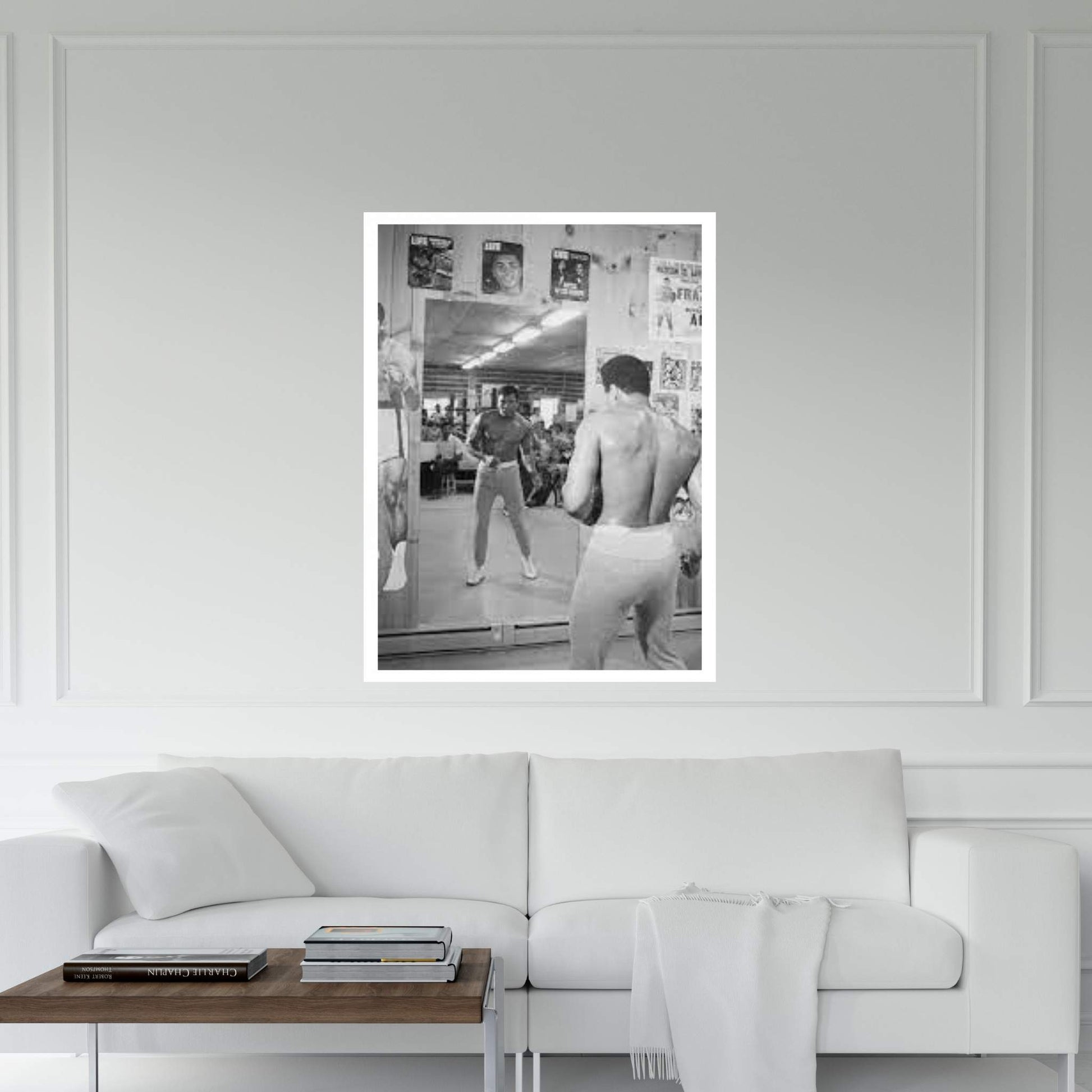 Mirror Training At Deer Lake III Canvas Wall Art - Y Canvas