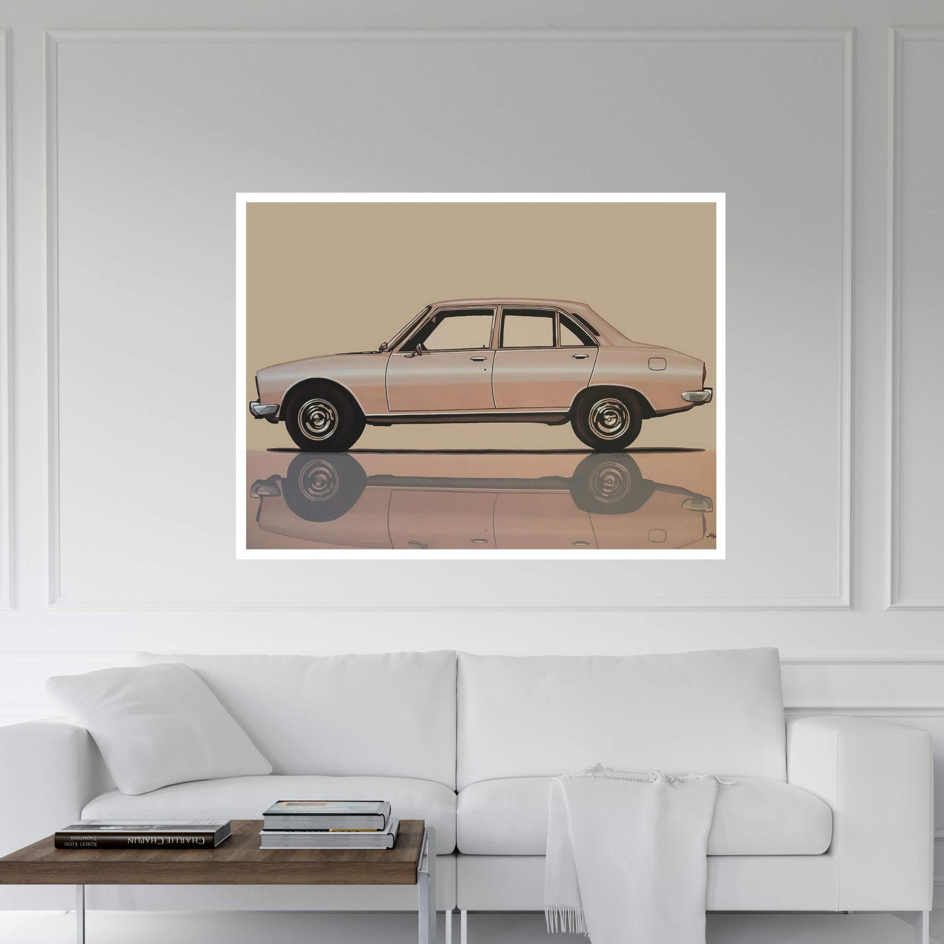 Peugeot 504 1968 Canvas Wall Art - Y Canvas