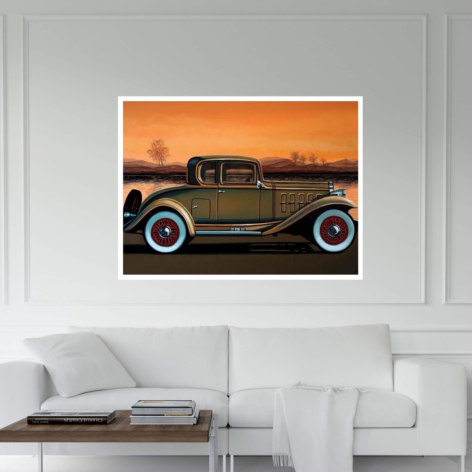 Buick 96 S Coupe 1932 Canvas Wall Art - Y Canvas