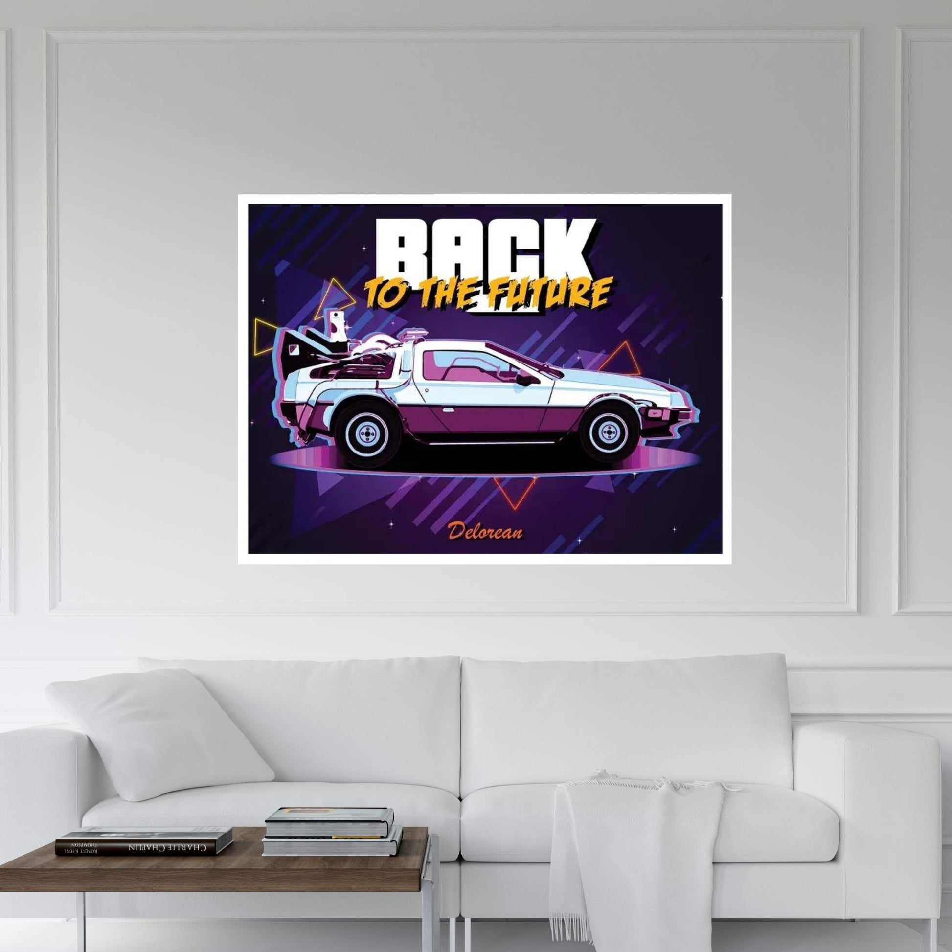 Dom Car Retro Canvas Wall Art - Y Canvas