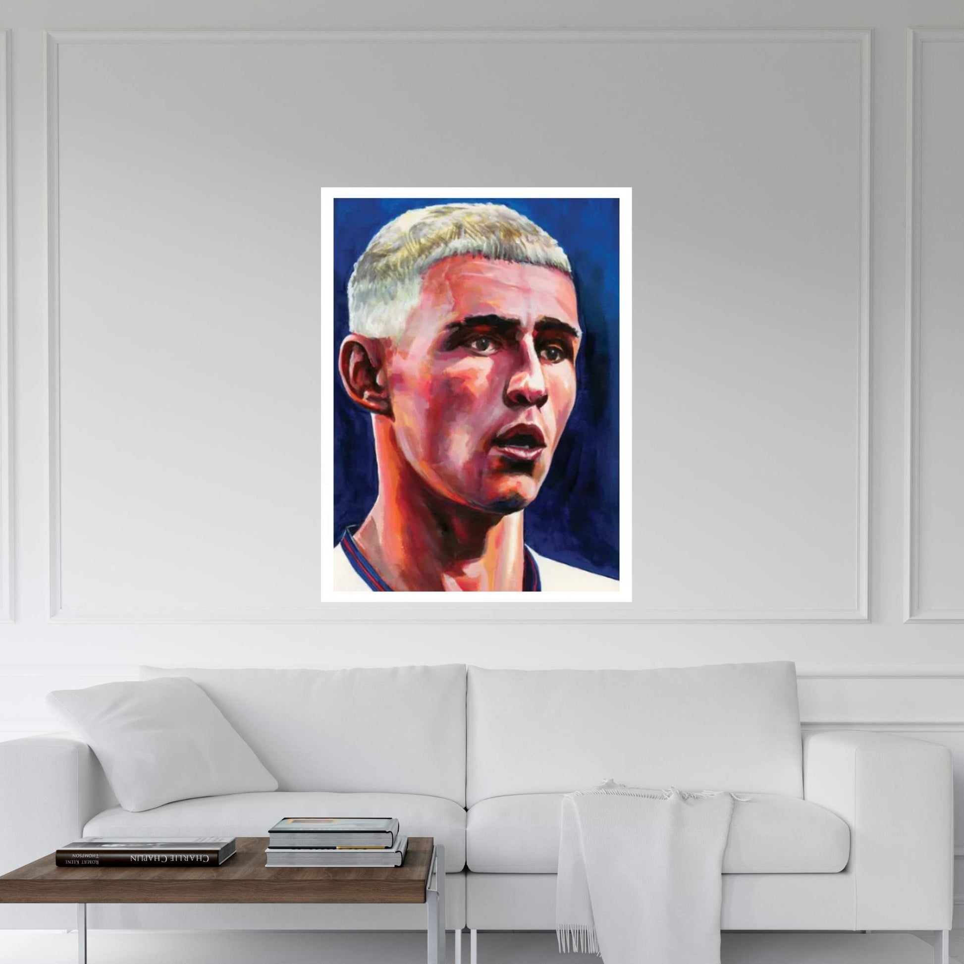 Phil Foden Canvas Wall Art - Y Canvas