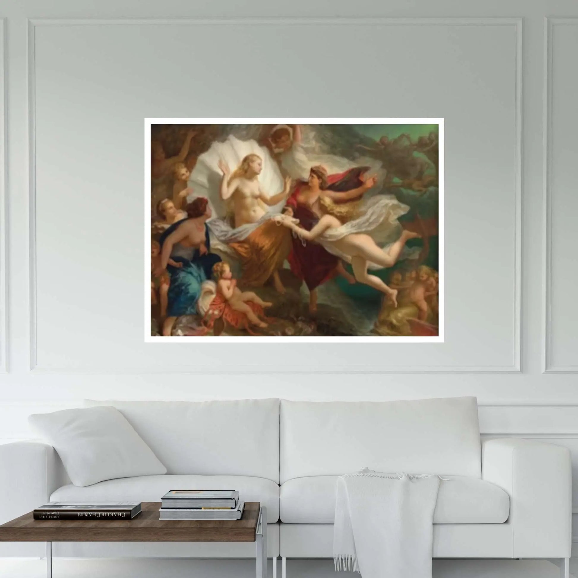 Henri-Pierre Picou -Classic Art The Birth of Venus Print on Canvas - Y Canvas