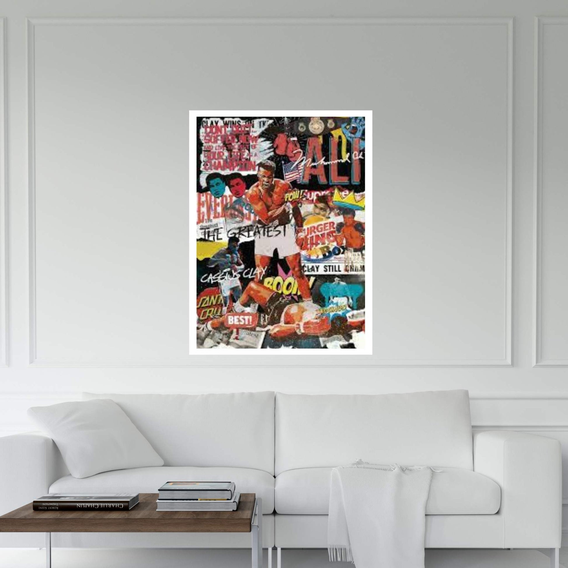 Ali - The Greatest Canvas Wall Art - Y Canvas