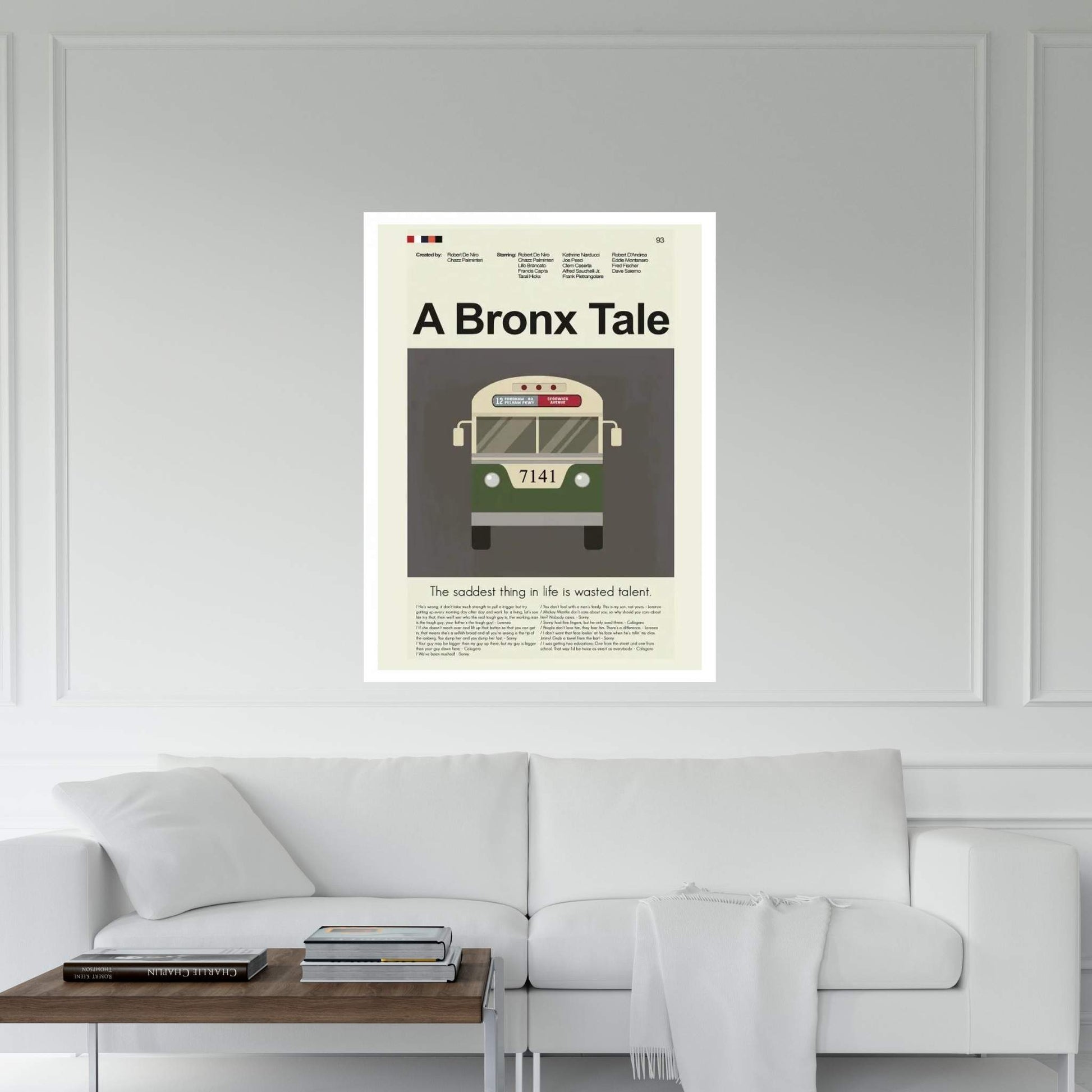 A Bronx Tale Canvas Wall Art - Y Canvas