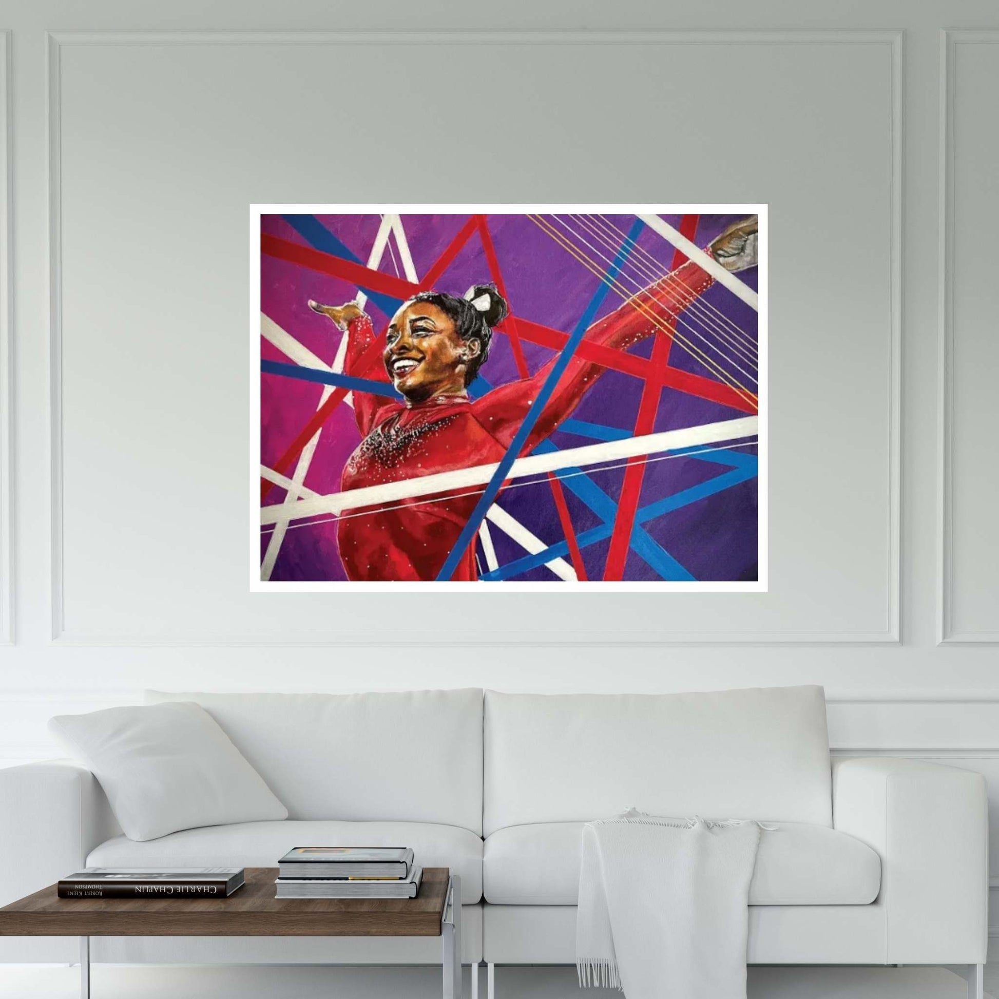 Simone Biles Canvas Wall Art - Y Canvas