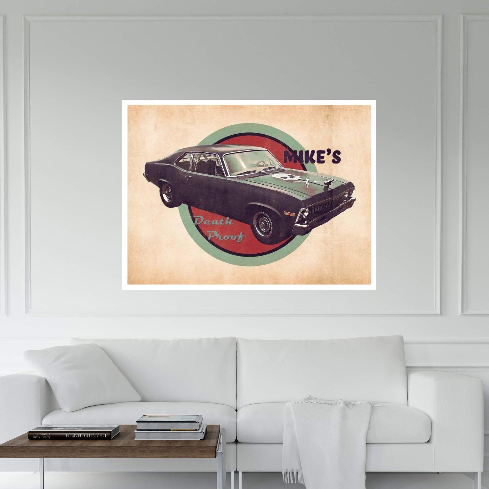 Mike's Death Proof Canvas Wall Art - Y Canvas