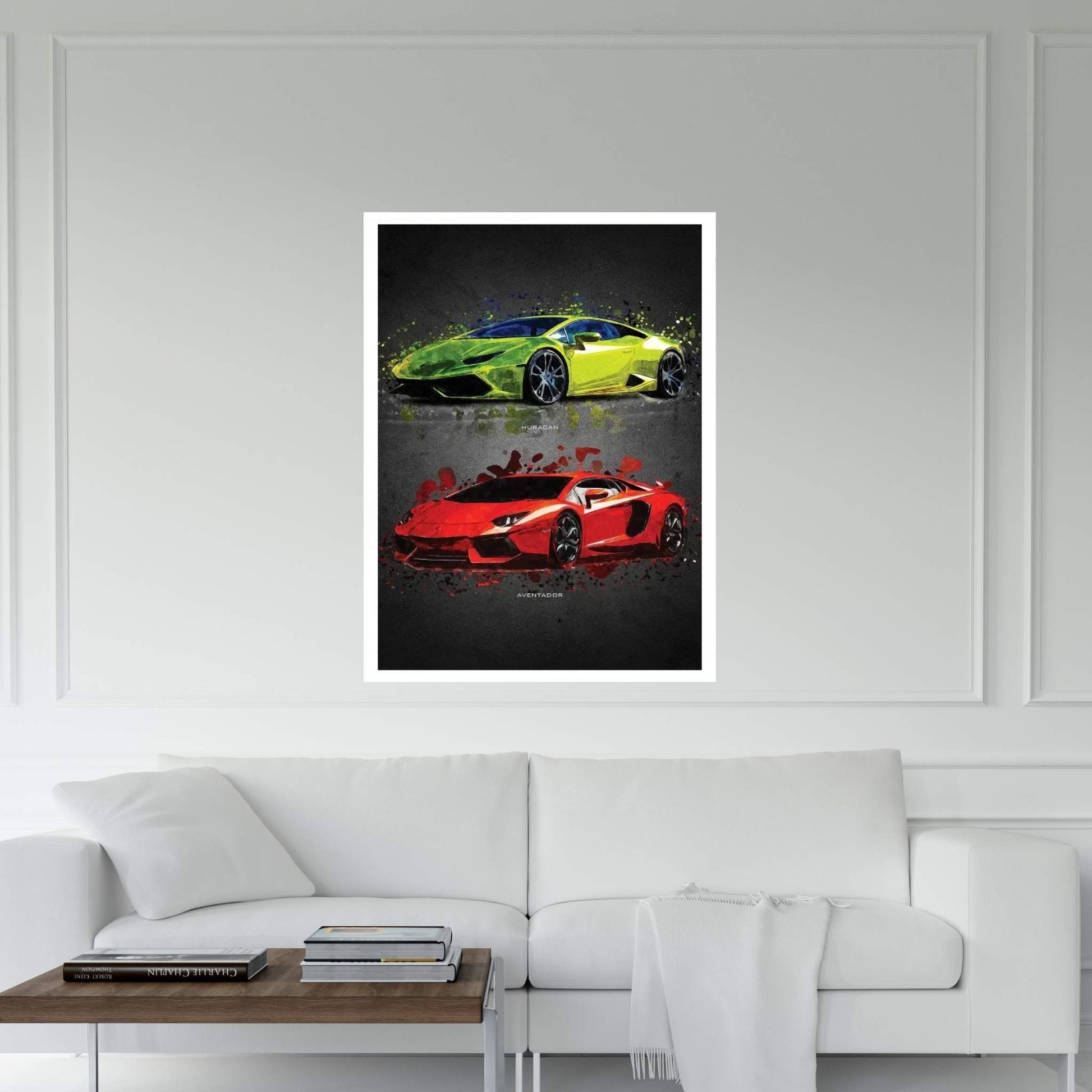 Lamborghini II Canvas Wall Art - Y Canvas