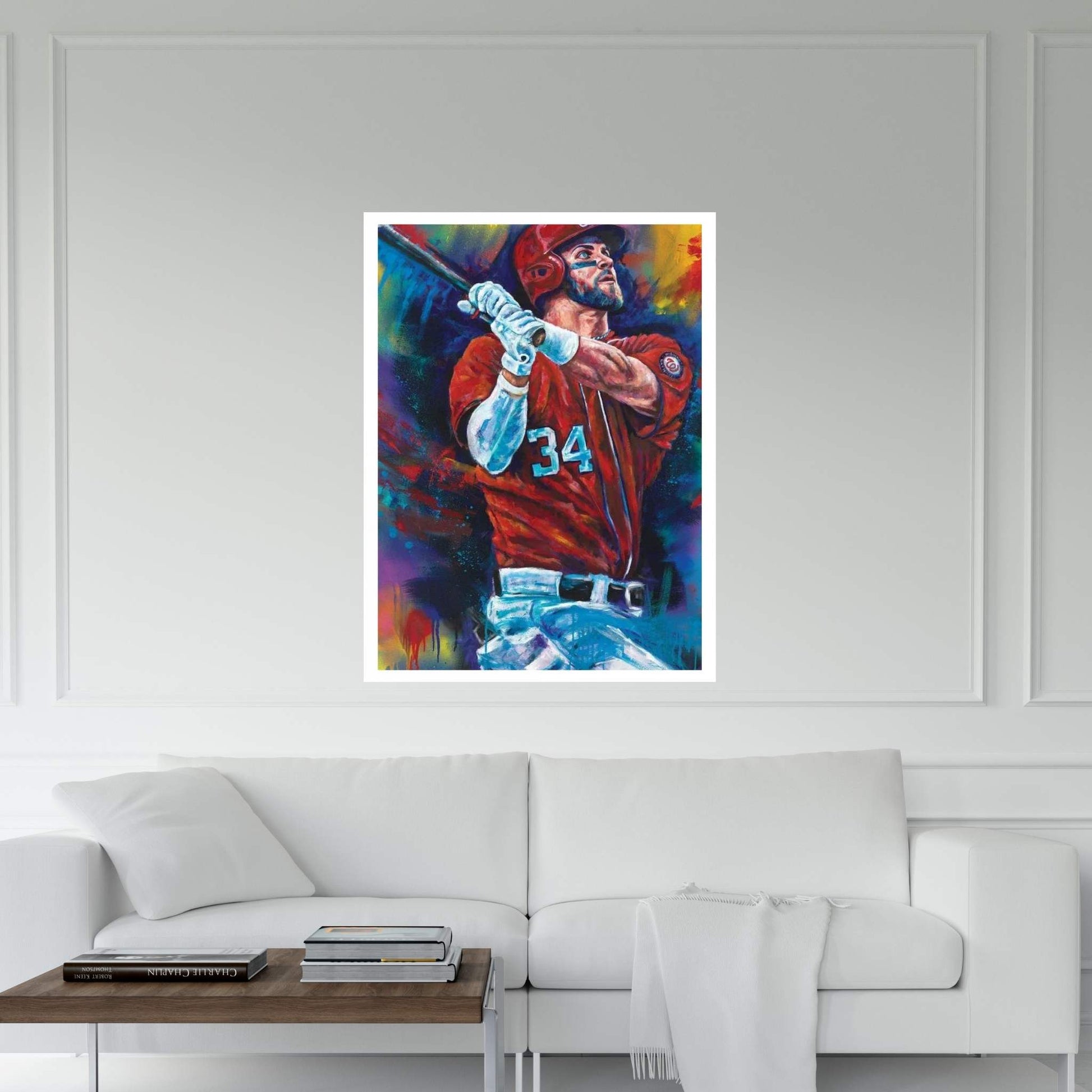 Bryce Harper Canvas Wall Art - Y Canvas