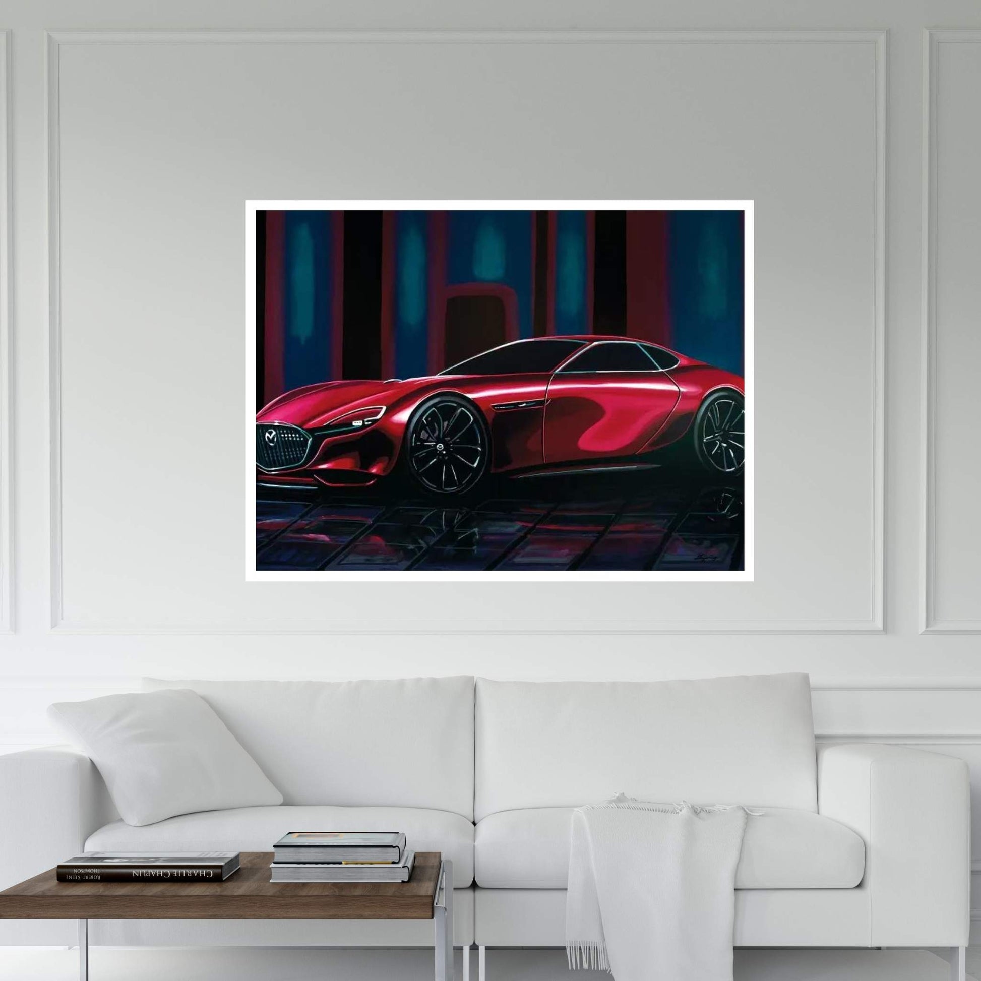 Mazda Rx Vision Canvas Wall Art - Y Canvas
