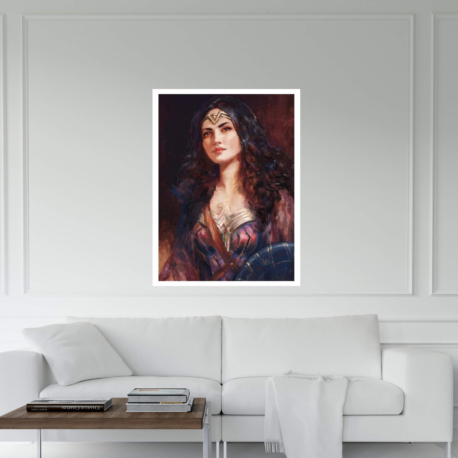Diana Prince Portrait Canvas Wall Art - Y Canvas