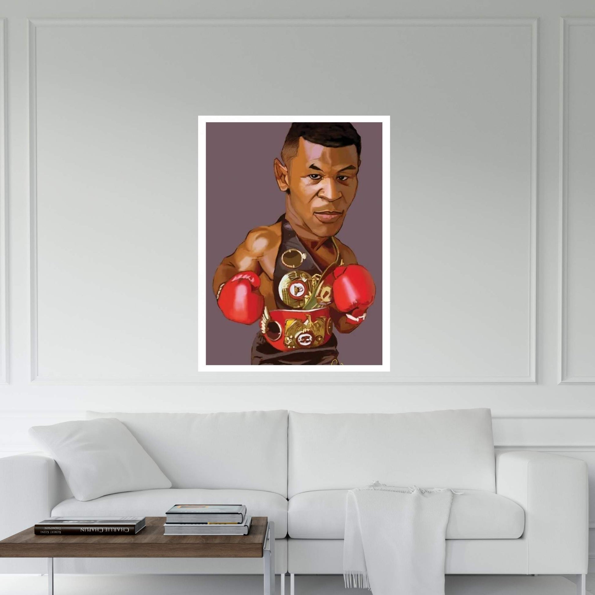Iron Mike Canvas Wall Art - Y Canvas