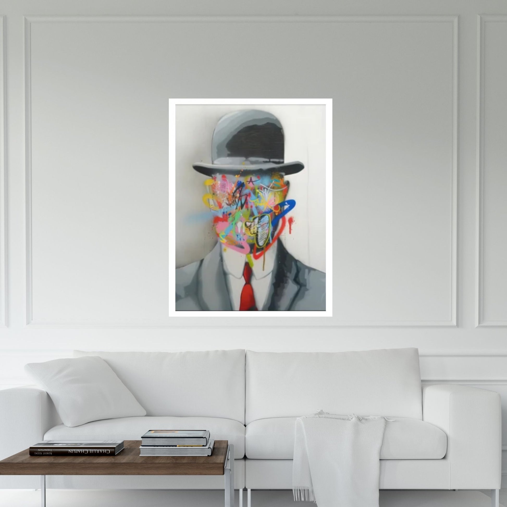 Banksy Canvas Art, Canvas Wall Art Decor, Graffiti Canvas, Banksy Wall Art, Street Graffiti Art - Y Canvas