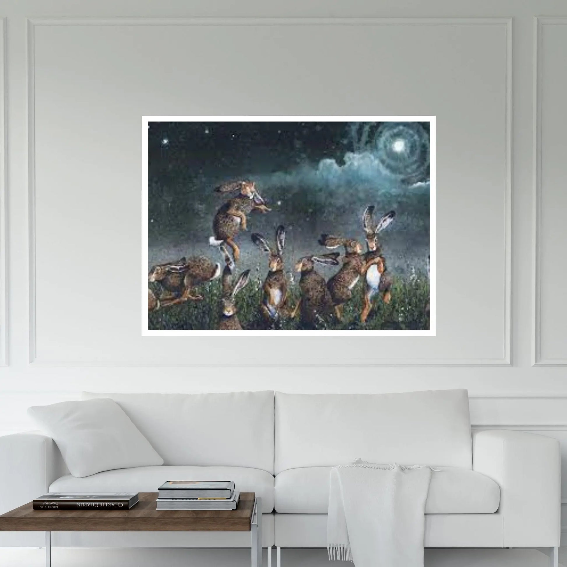 Moondance Canvas Wall Art - Y Canvas