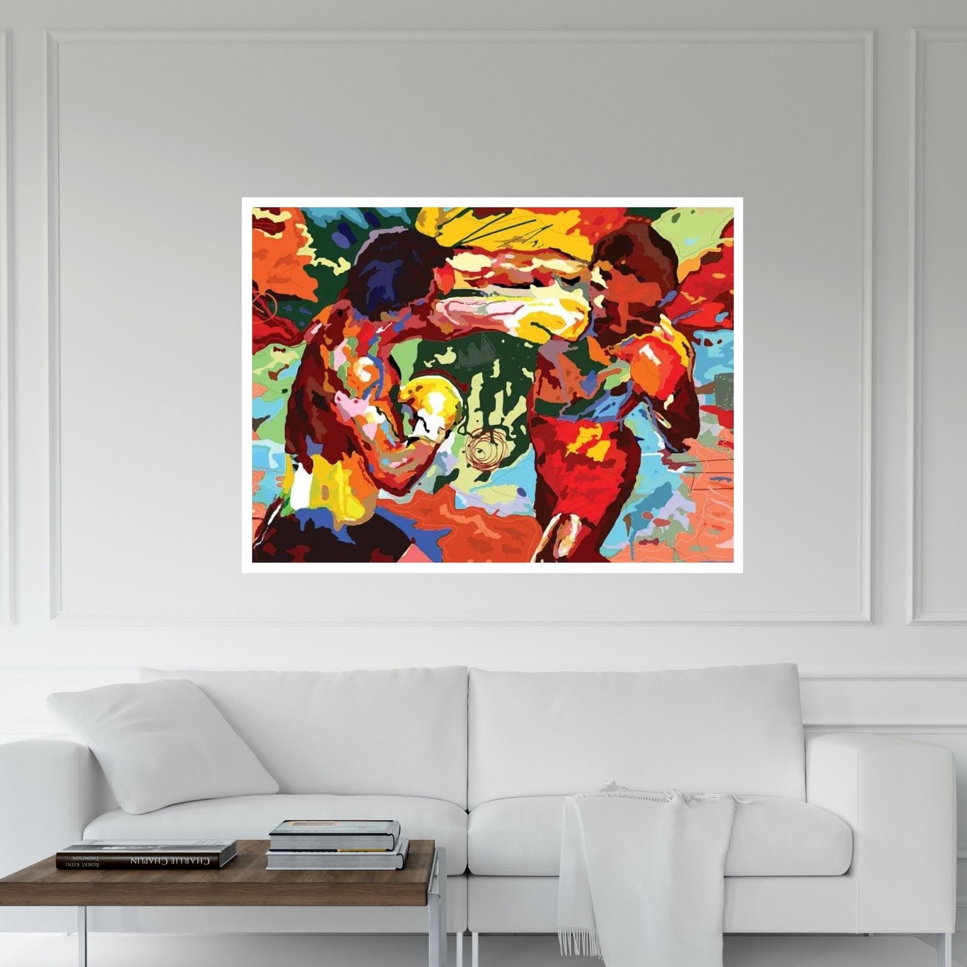 DING DING Canvas Wall Art - Y Canvas