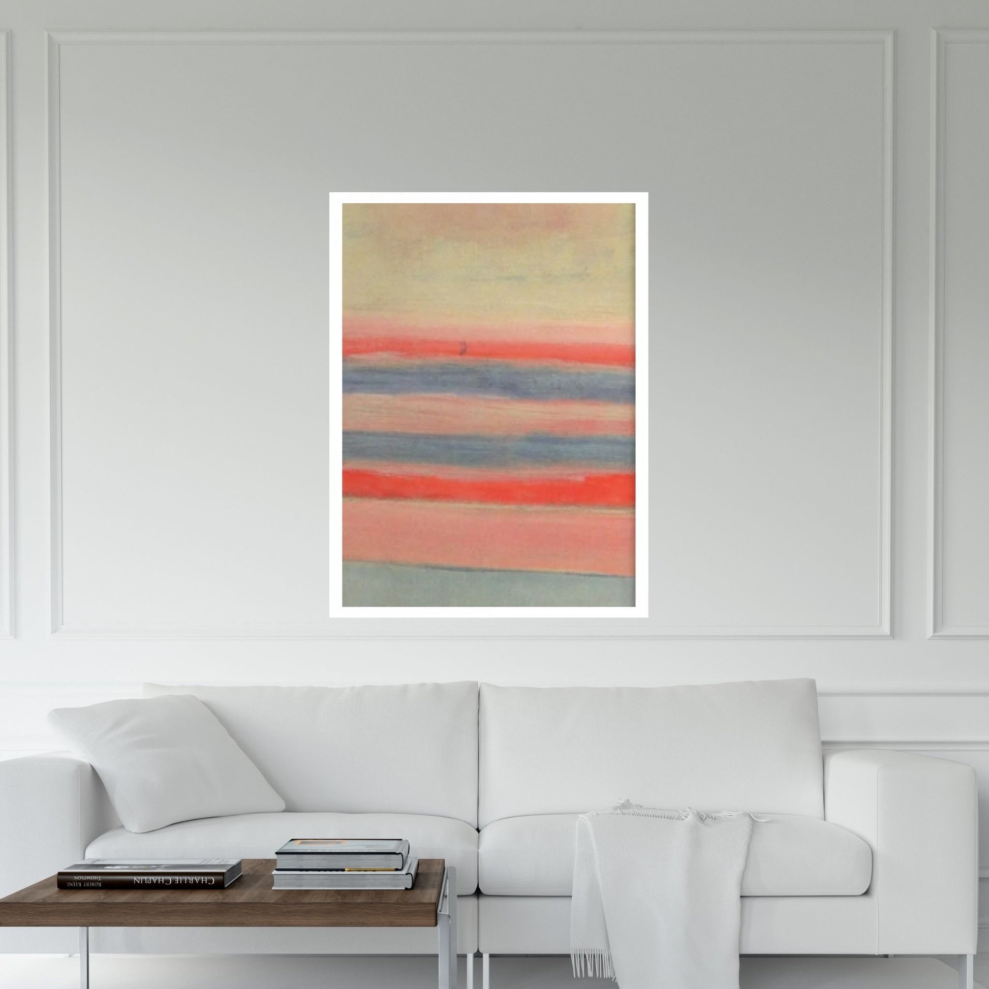 Mark Rothko Frame Canvas/Poster Art Reproduction, Rothko Reproduction, Modern Art Expressionism Painting - Y Canvas