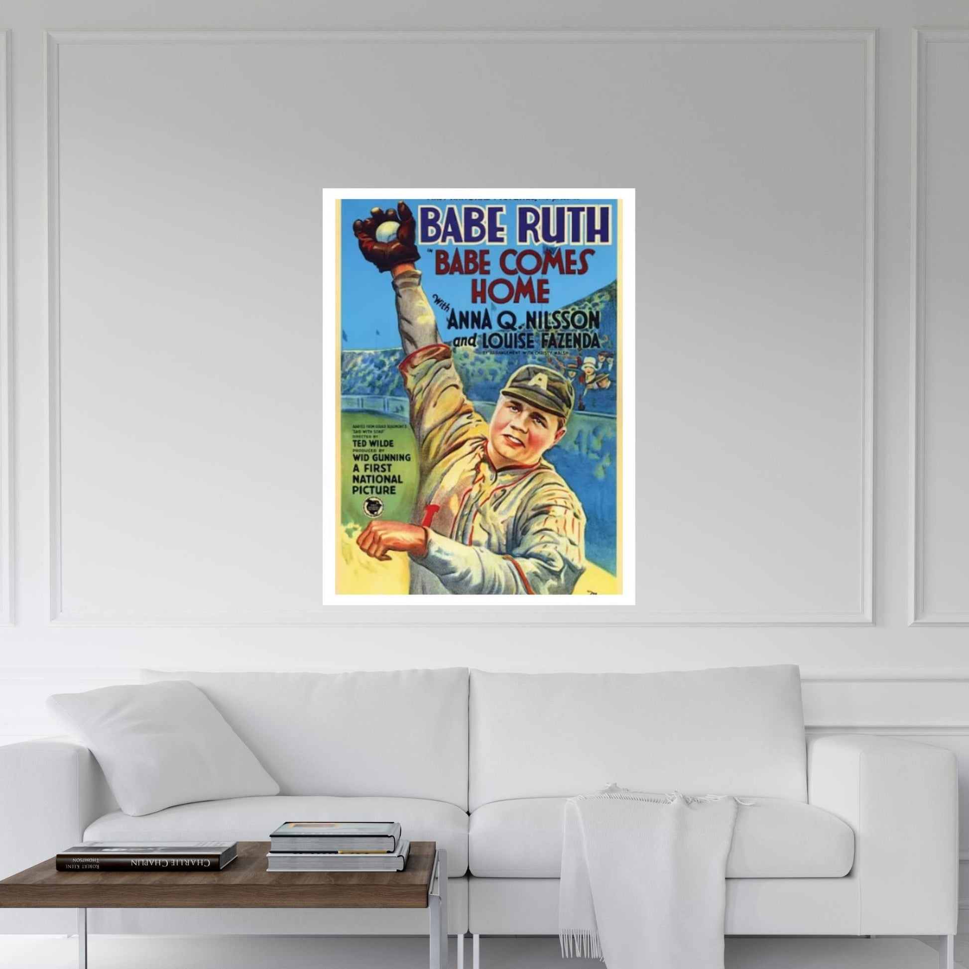 Babe Comes Home Canvas Wall Art - Y Canvas