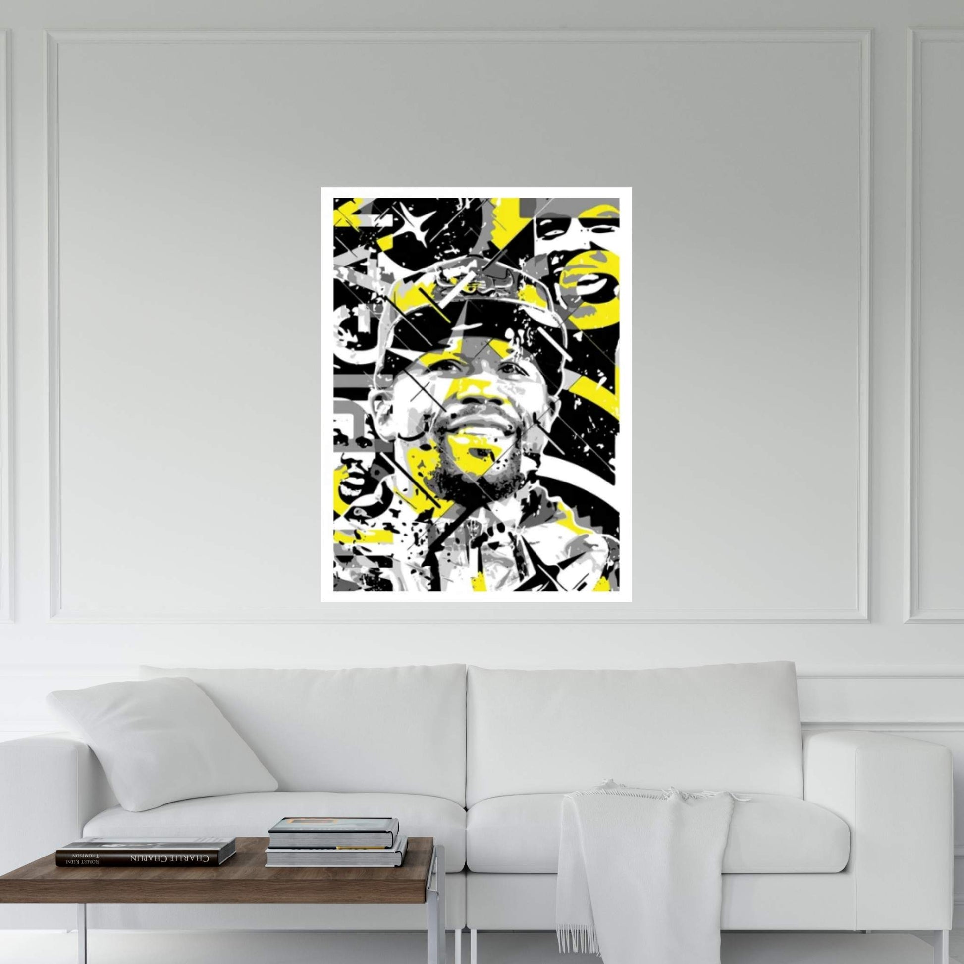 Mayweather Canvas Wall Art - Y Canvas