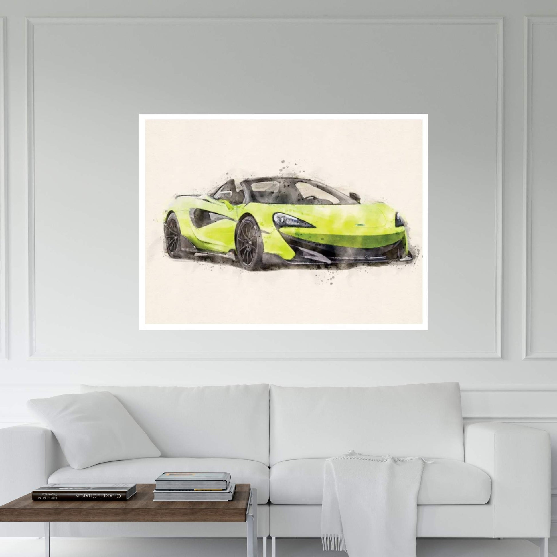 McLaren Spider V II Canvas Wall Art - Y Canvas