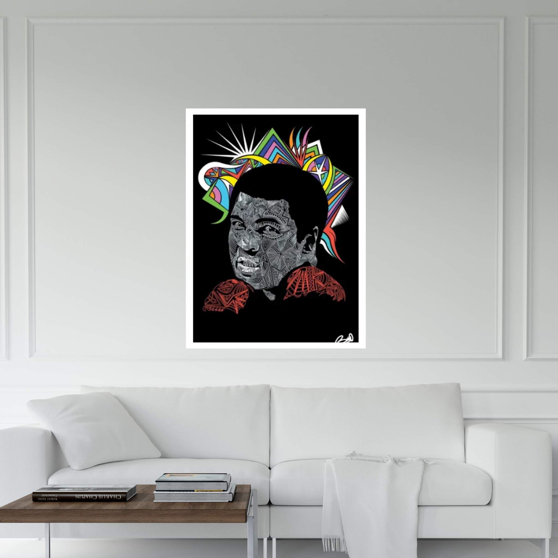 Ali Canvas Wall Art - Y Canvas