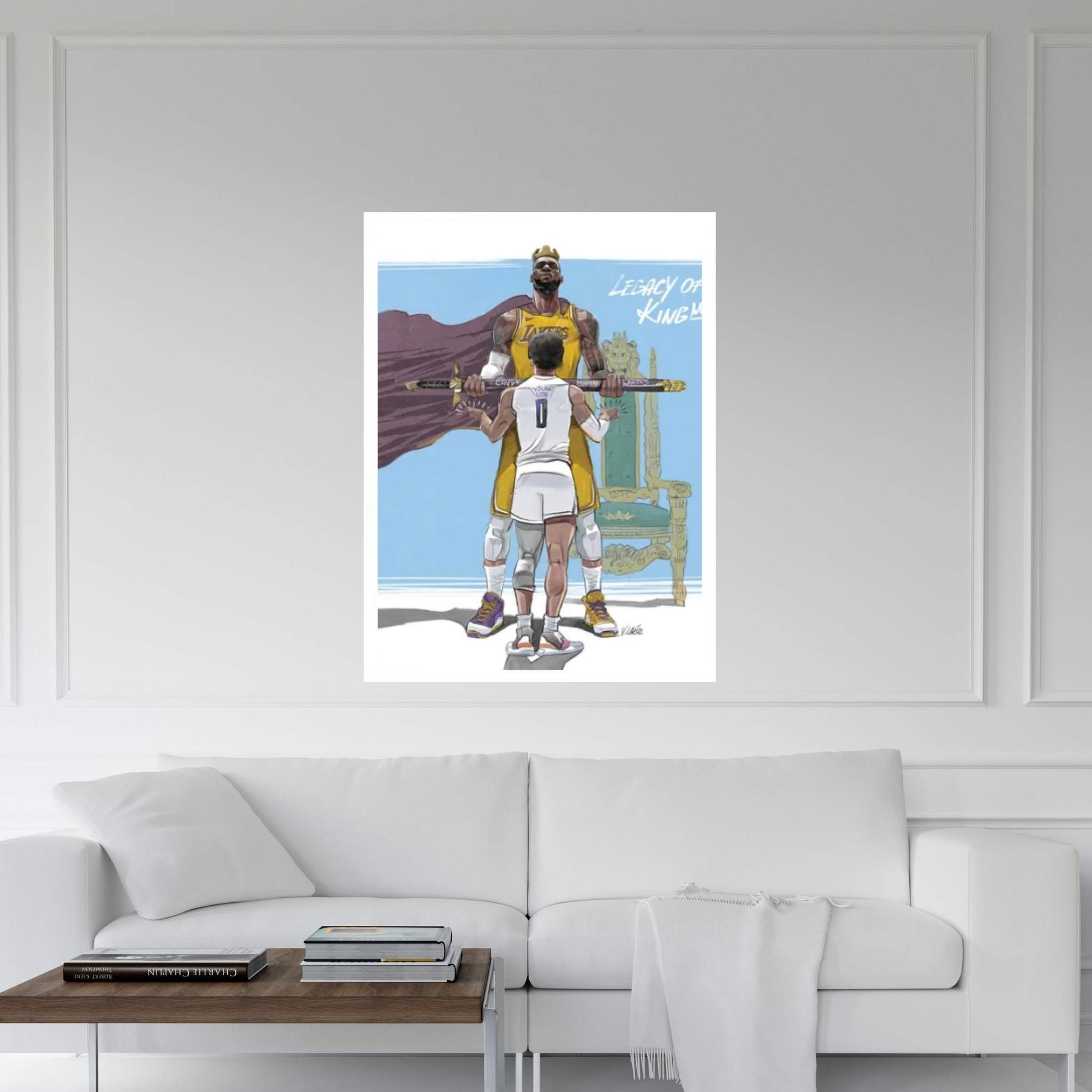 Legacy Of The King Canvas Wall Art - Y Canvas