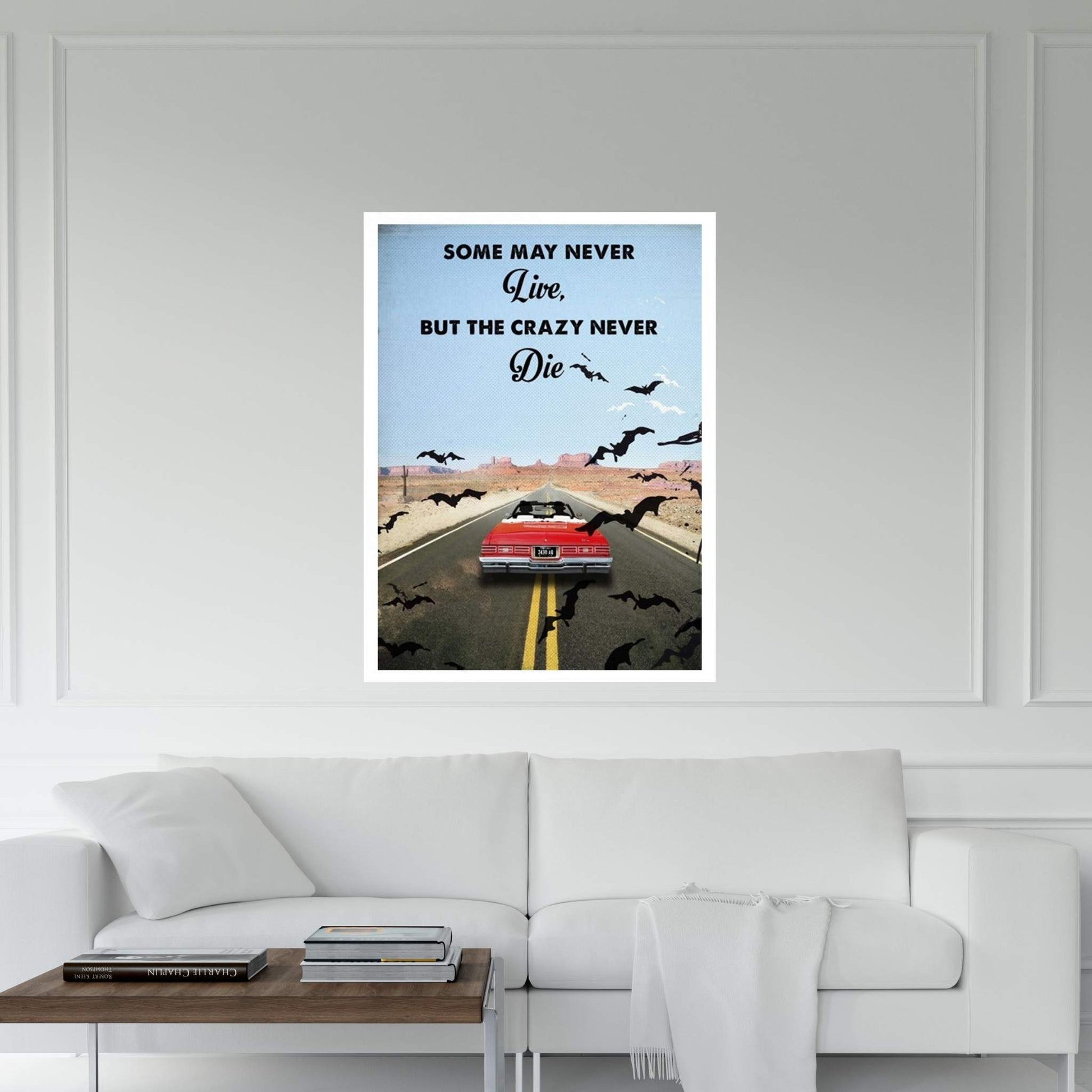 Fear And Loathing In Las Vegas Travel Movie Art Canvas Wall Art - Y Canvas