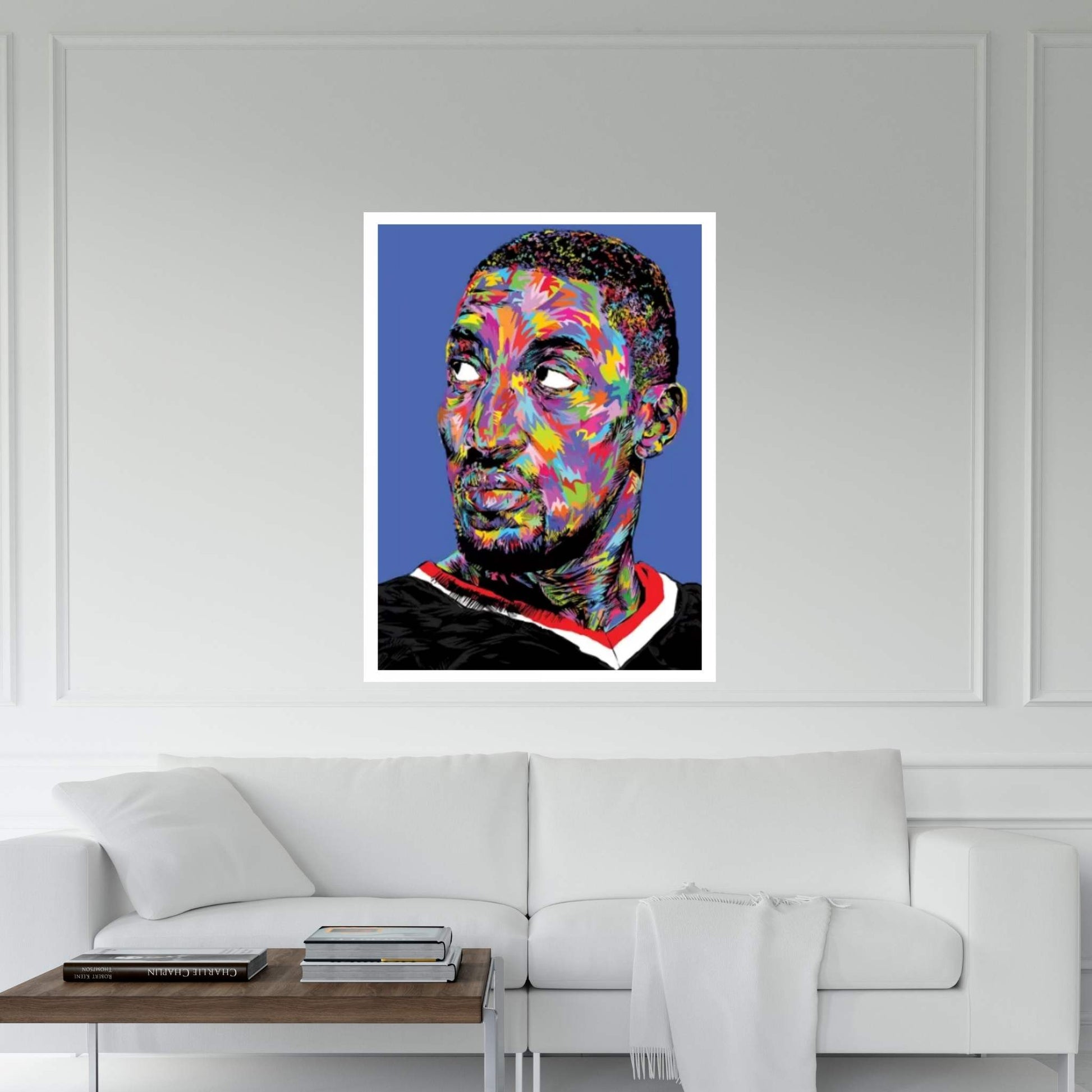 Scottie Pippen Canvas Wall Art - Y Canvas