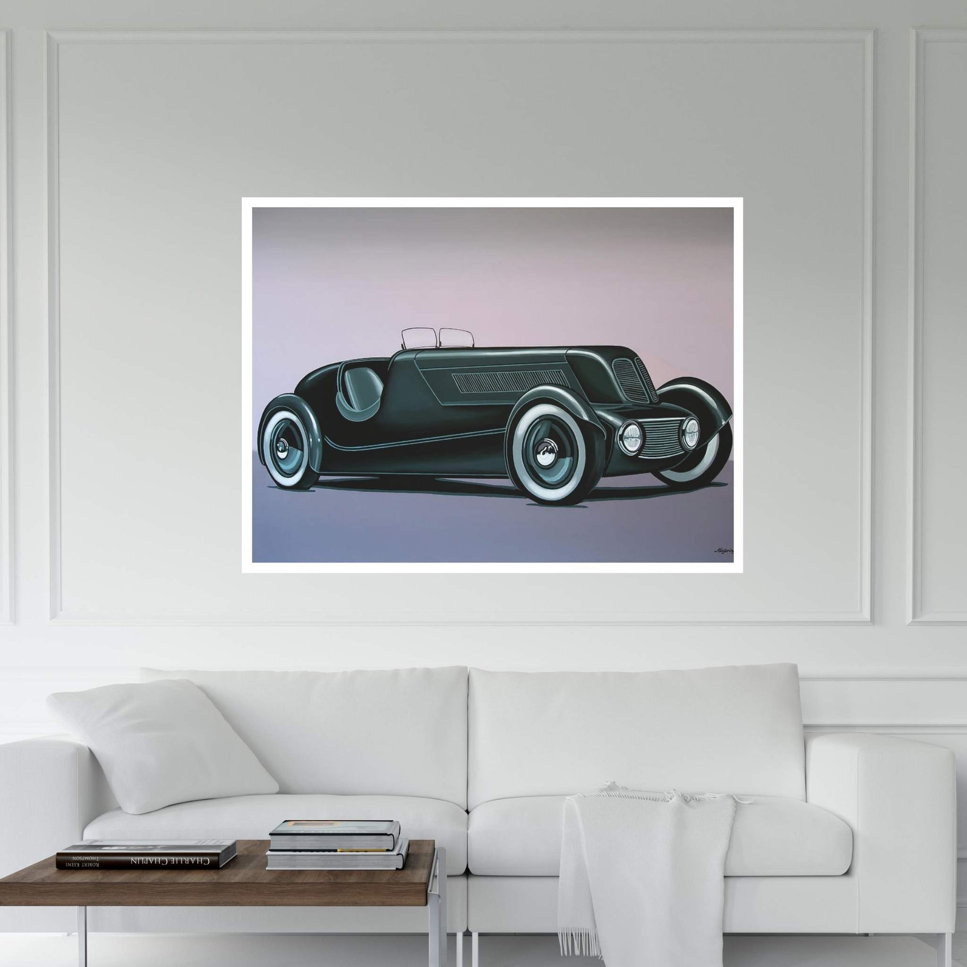 Edsel Ford Model 40 Special Speedster 1934 Canvas Wall Art - Y Canvas