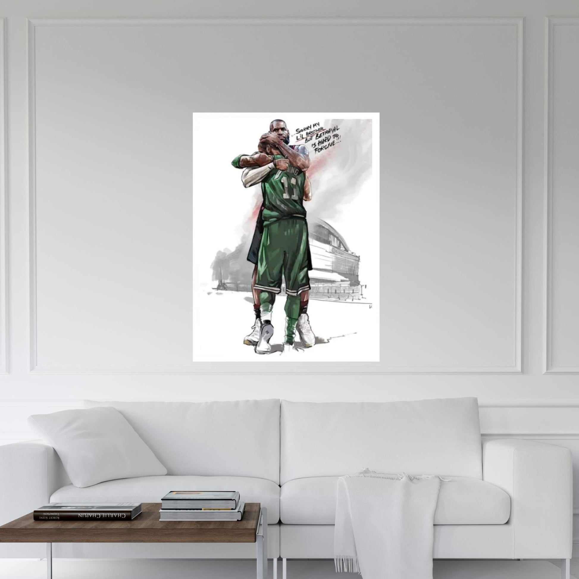 Little Brother Canvas Wall Art - Y Canvas