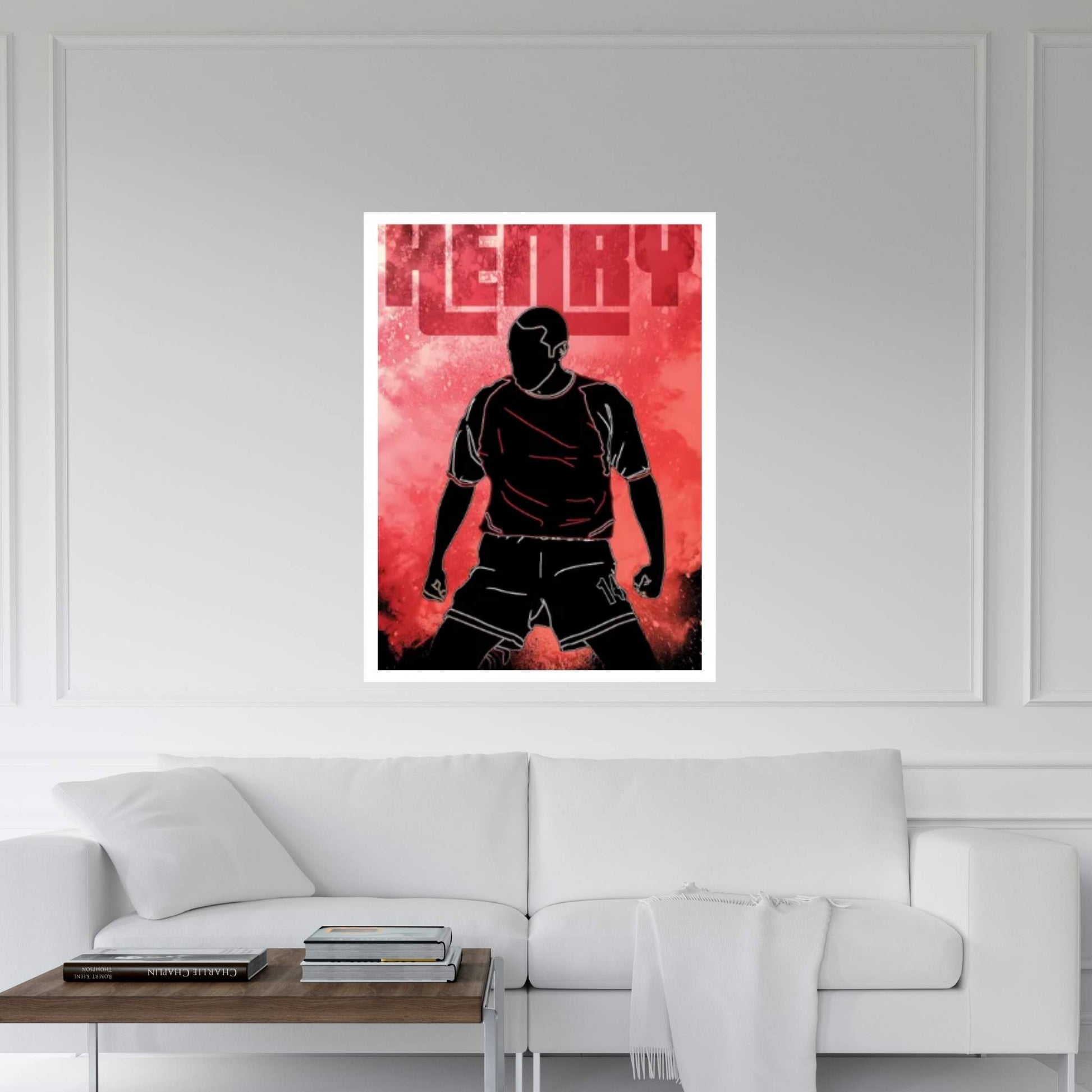 Soul Of The Iconic Striker Canvas Wall Art - Y Canvas