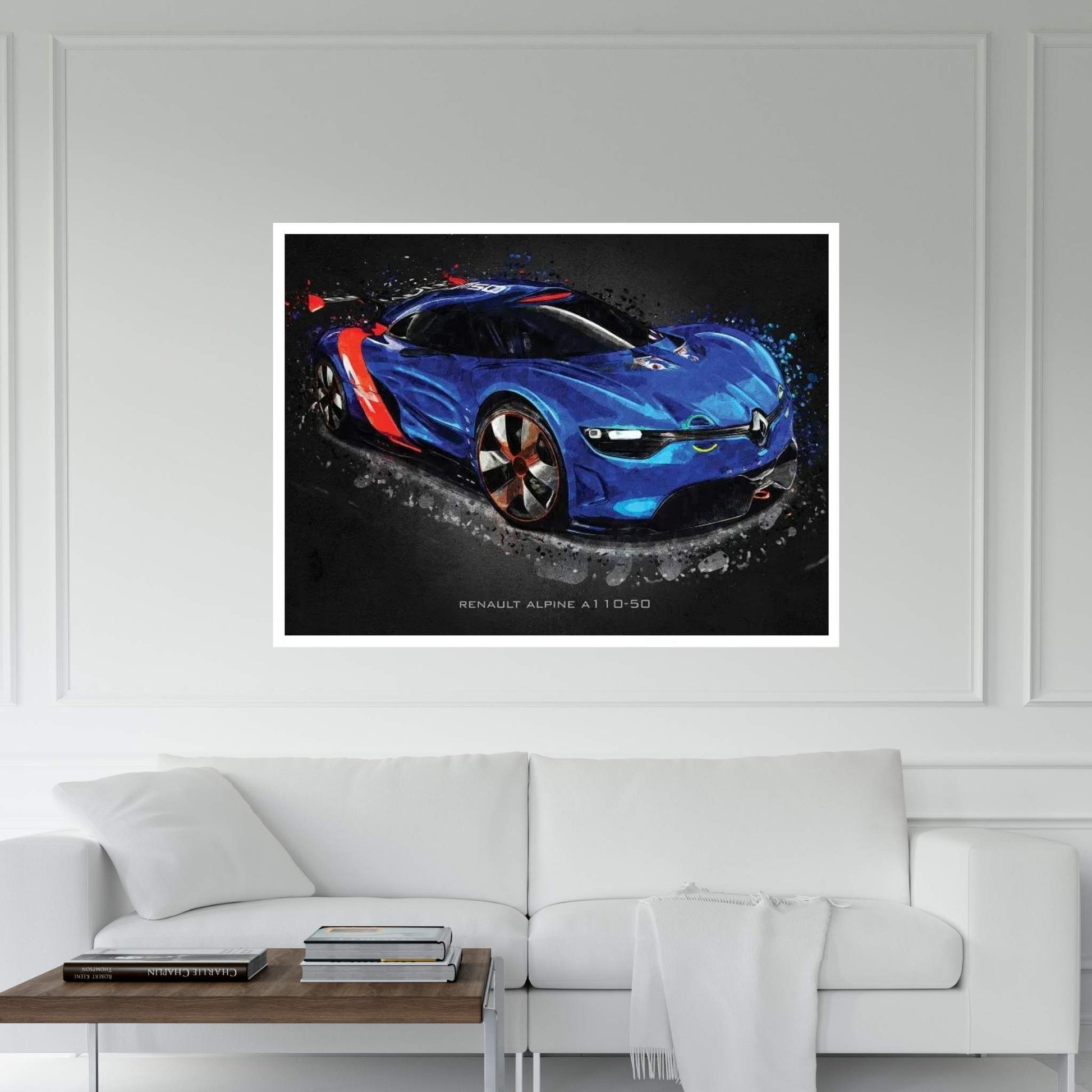 Renault Alpine A110-50 Canvas Wall Art - Y Canvas