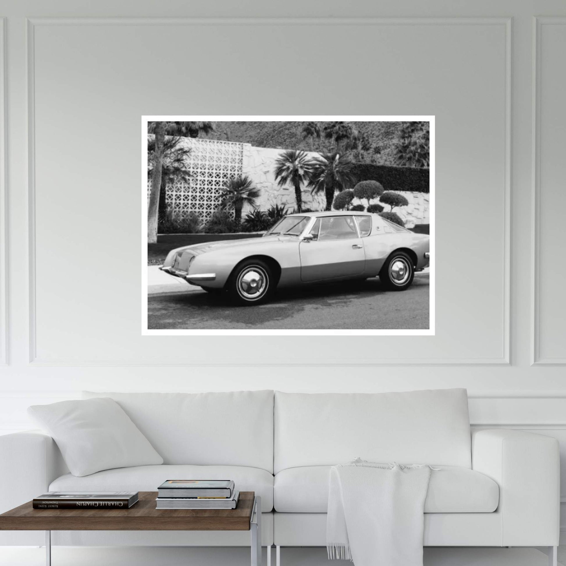 Palm Springs Ride IV Canvas Wall Art - Y Canvas
