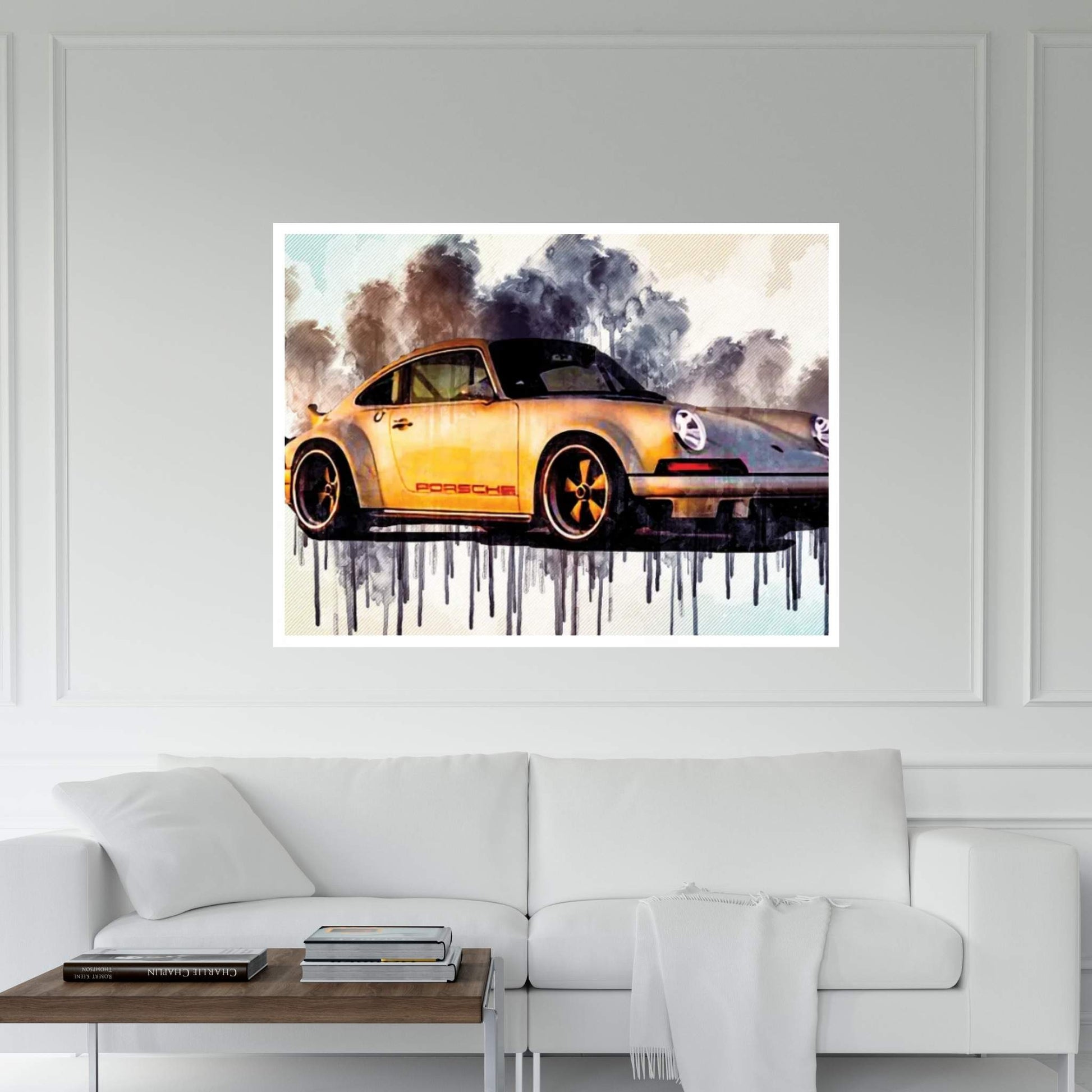 Singer Dls 2018 Porsche 911 Sports Tuning German Sports Cars Canvas Wall Art - Y Canvas
