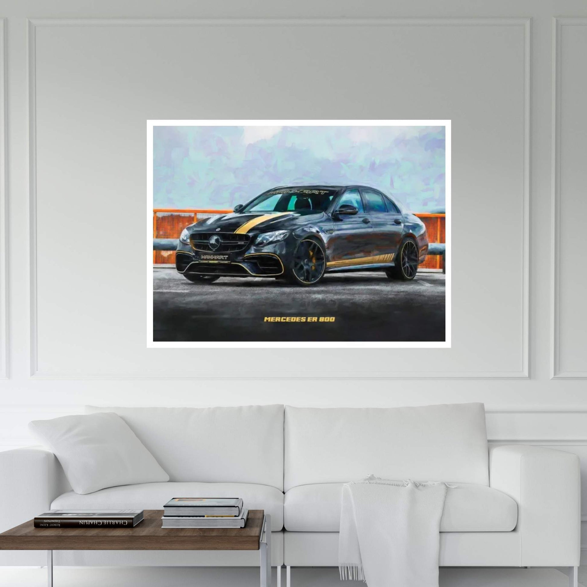 Mercedes ER 800 Canvas Wall Art - Y Canvas