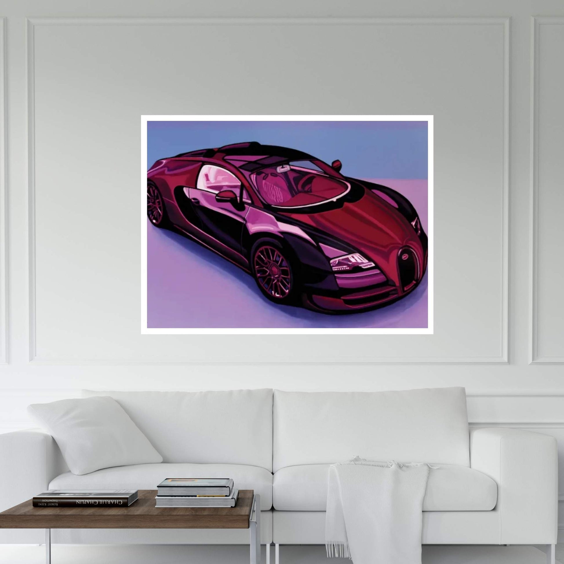 Bugatti Veyron 2005 Canvas Wall Art - Y Canvas