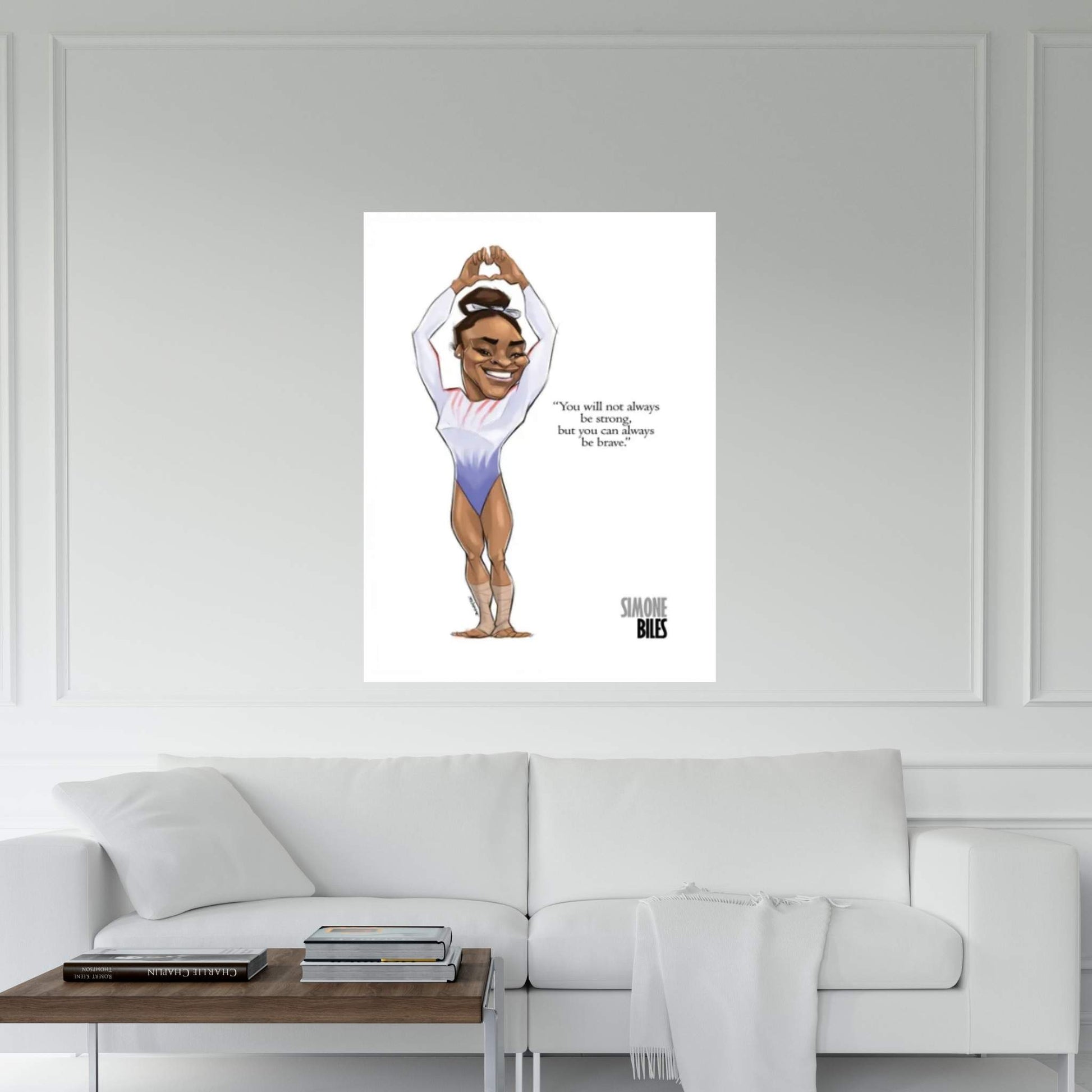 Simone Biles Canvas Wall Art - Y Canvas