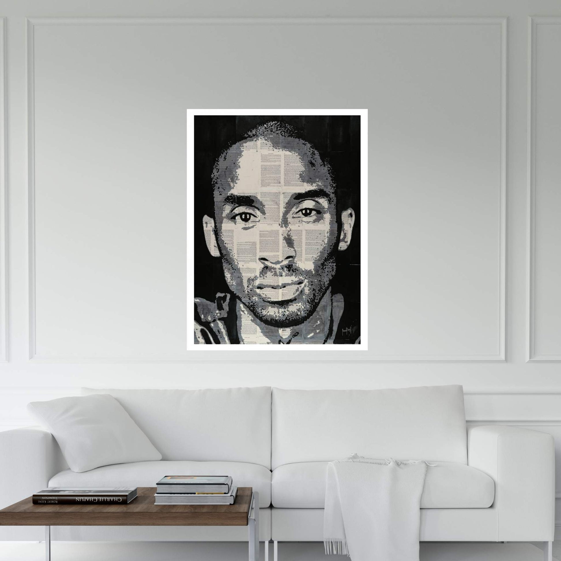 Kobe Bryant Canvas Wall Art - Y Canvas