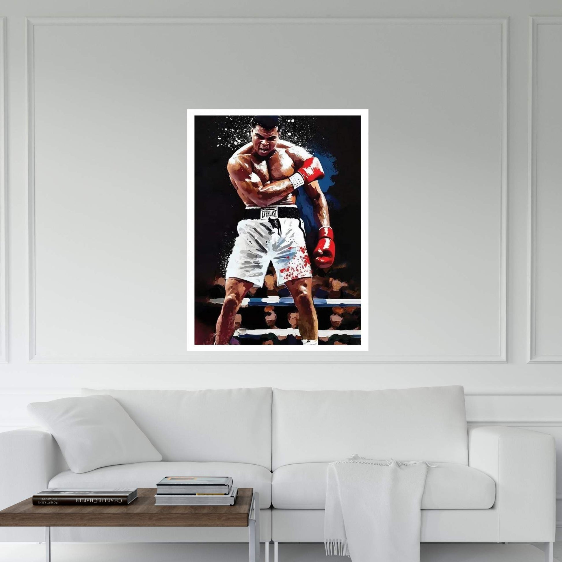 Muhammad Ali - Sting Like A Bee Canvas Wall Art - Y Canvas