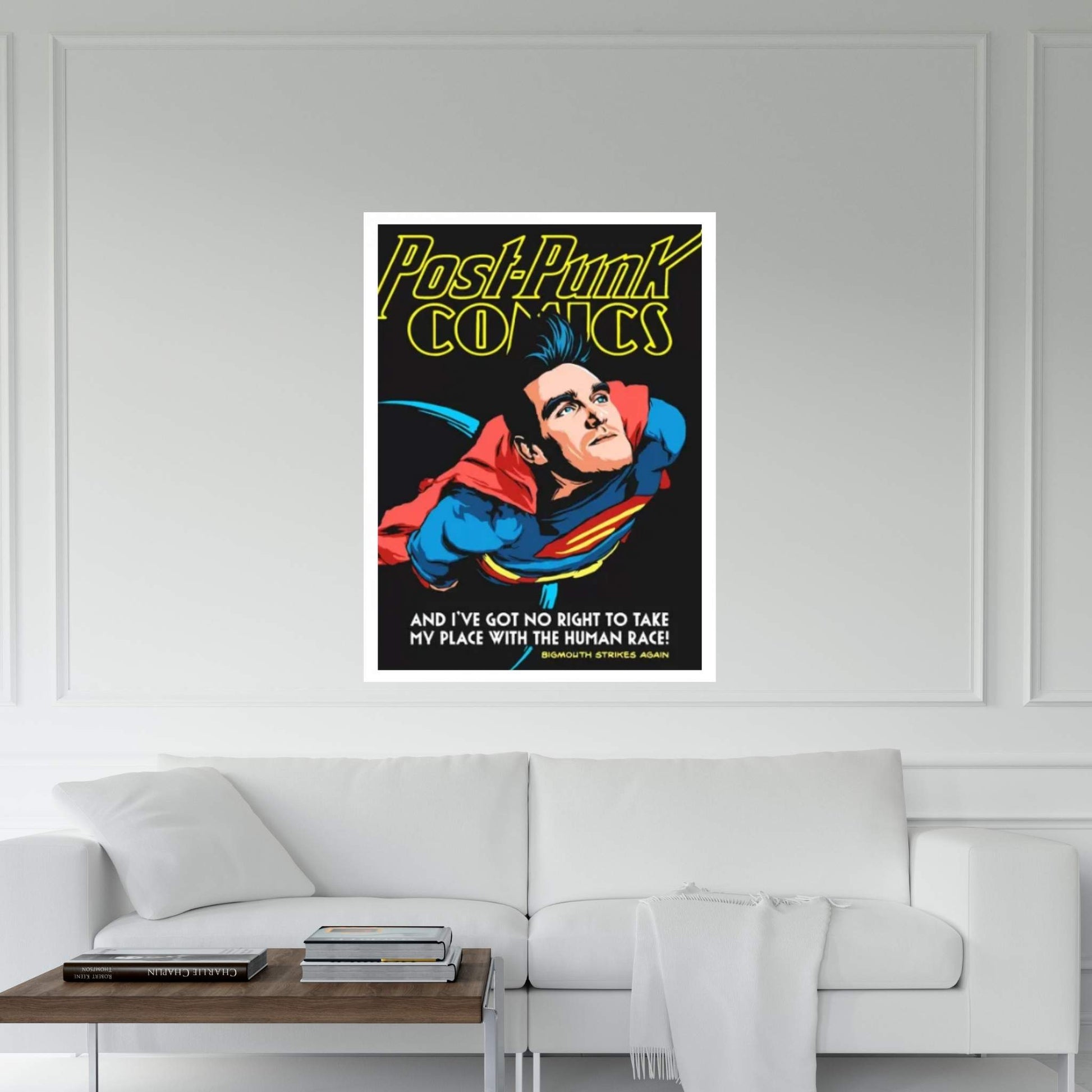 Supermouth Strikes Again Canvas Wall Art - Y Canvas