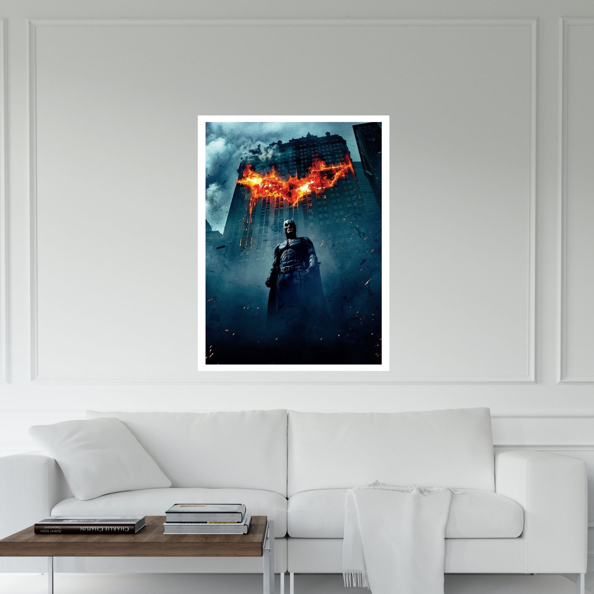 The Dark Knight Batman Canvas Wall Art - Y Canvas