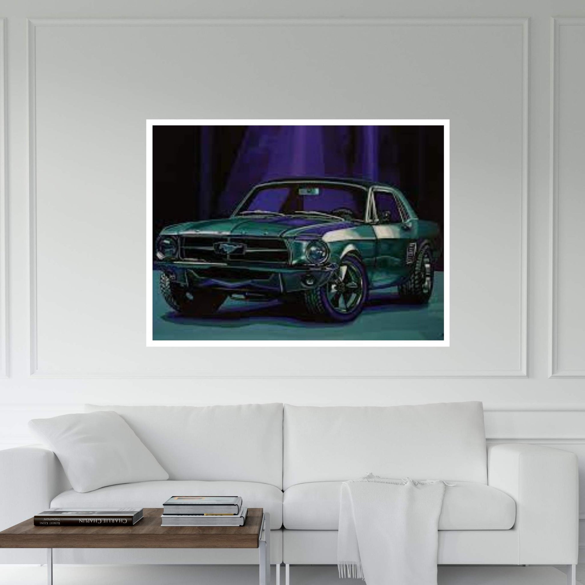 Ford Mustang 1967 Canvas Wall Art - Y Canvas