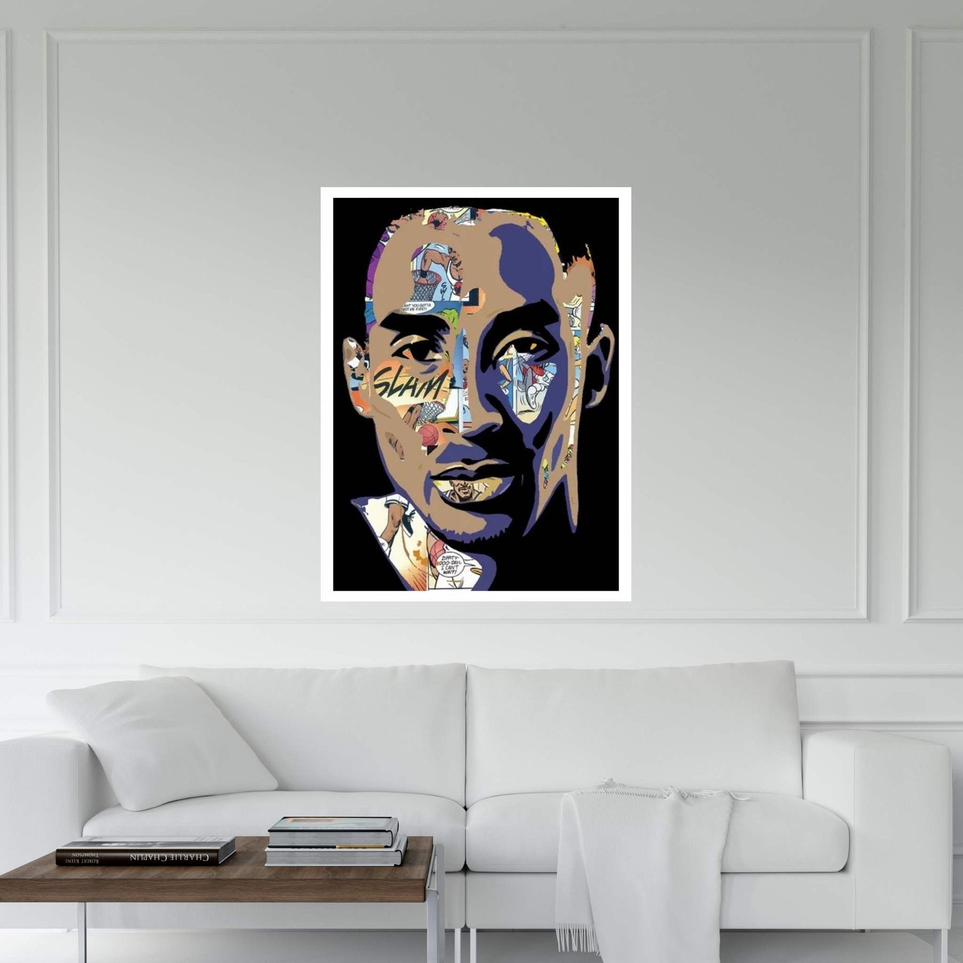 Kobe - Space Jam Tribute Canvas Wall Art - Y Canvas