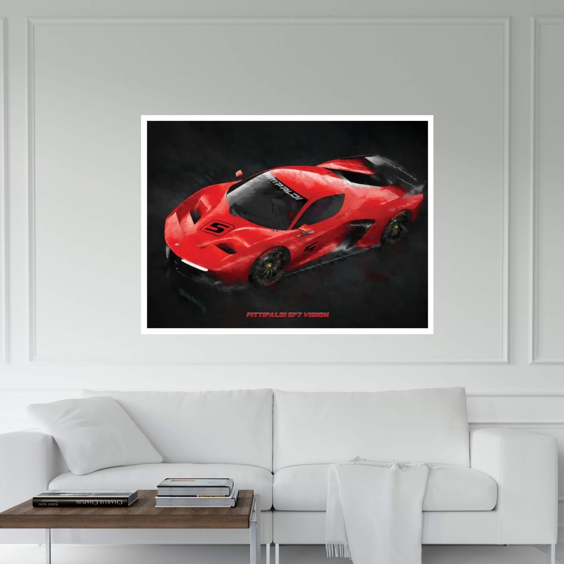 Fittipaldi EF7 Vision Canvas Wall Art - Y Canvas