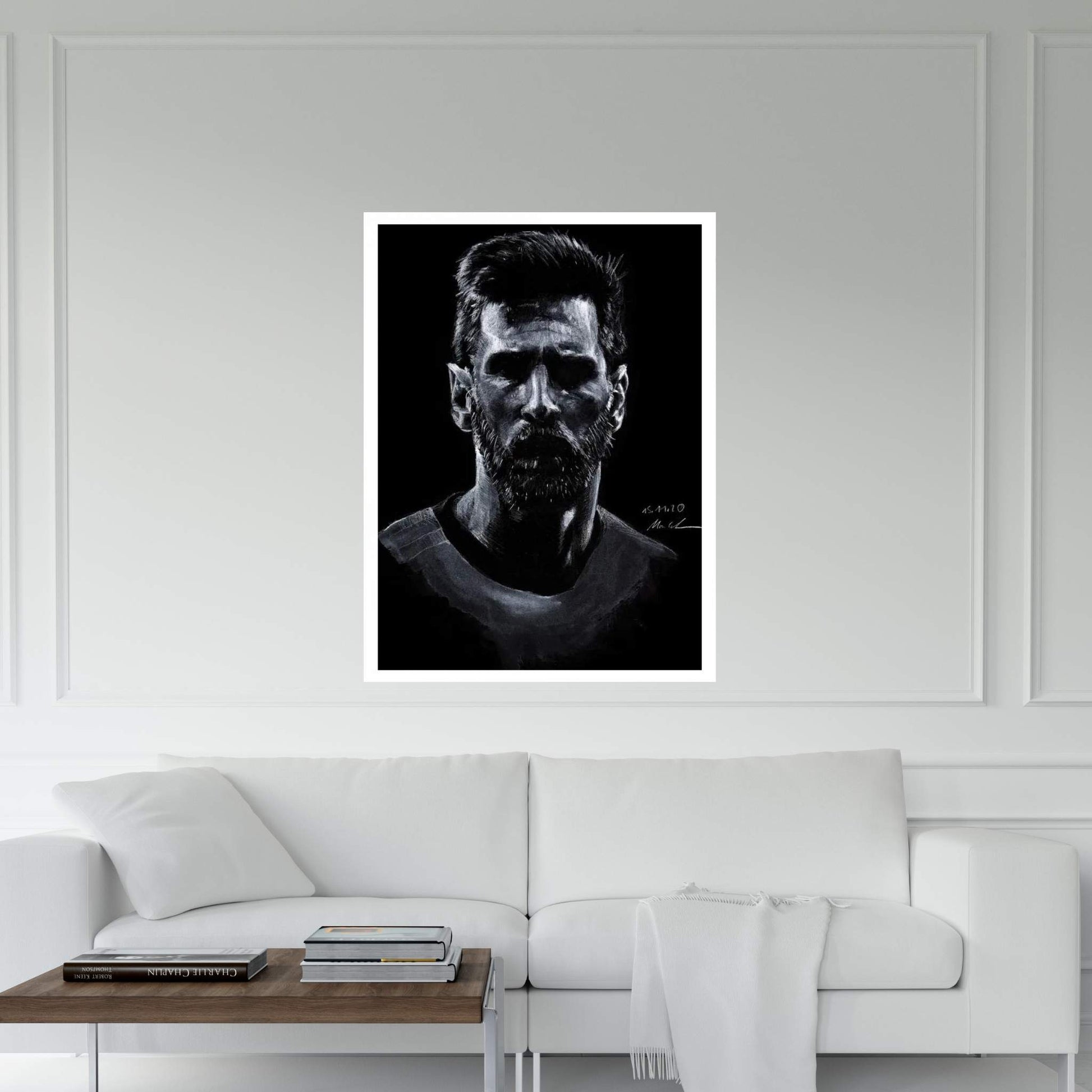 Leo Messi Canvas Wall Art - Y Canvas