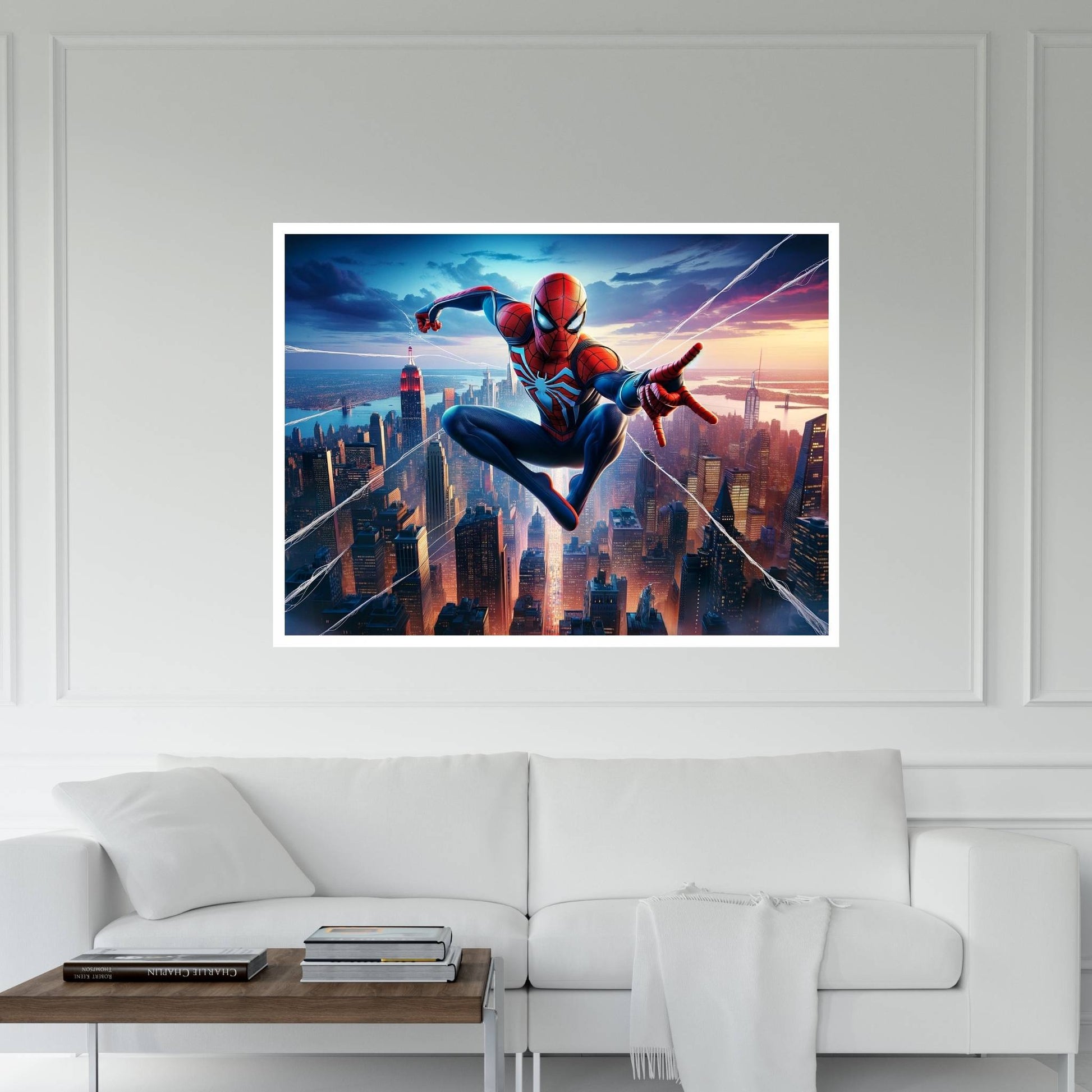Spiderman Canvas Wall Art - Y Canvas