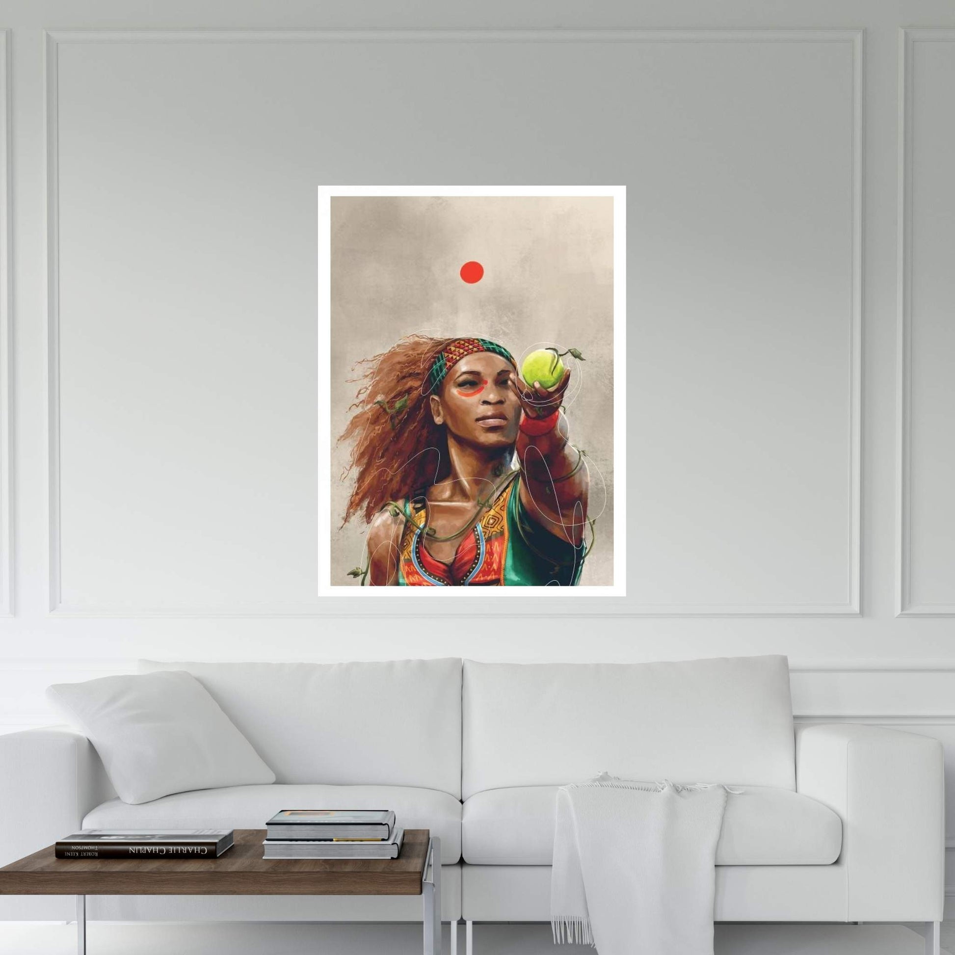 Serena Canvas Wall Art - Y Canvas