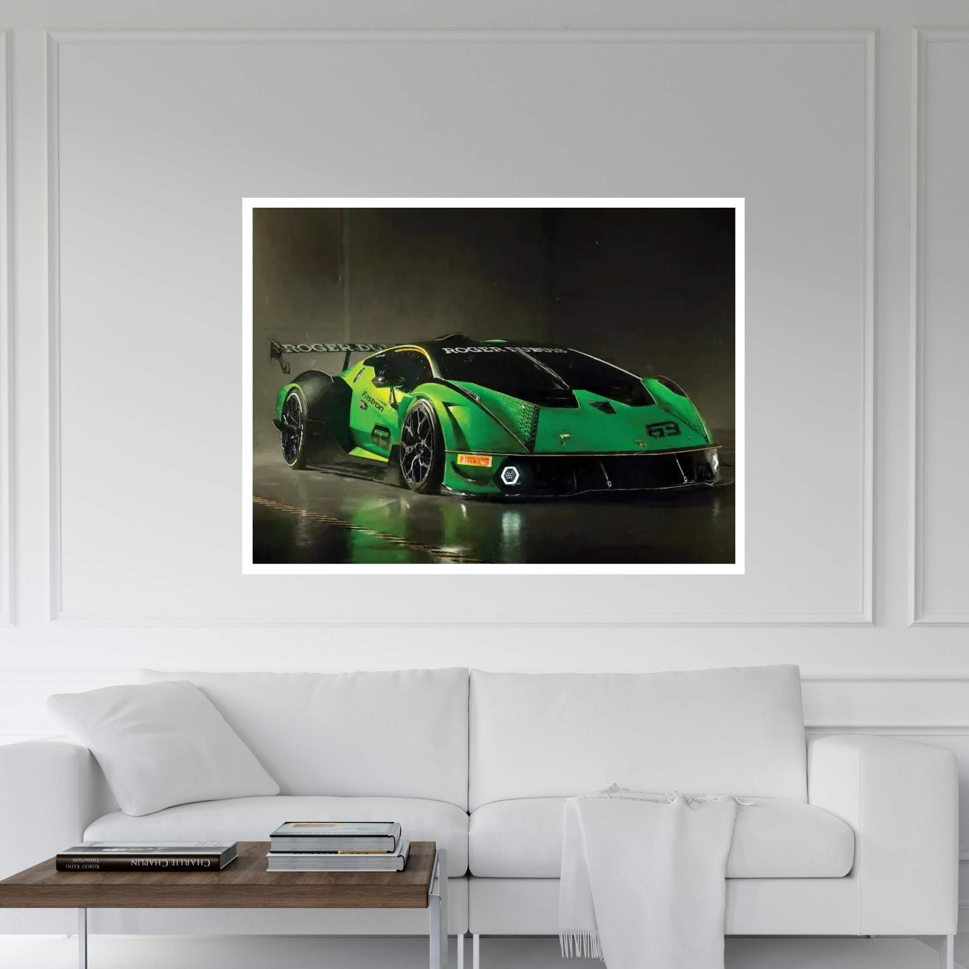 Lamborghini Essenza SCV12 2020 Canvas Wall Art - Y Canvas