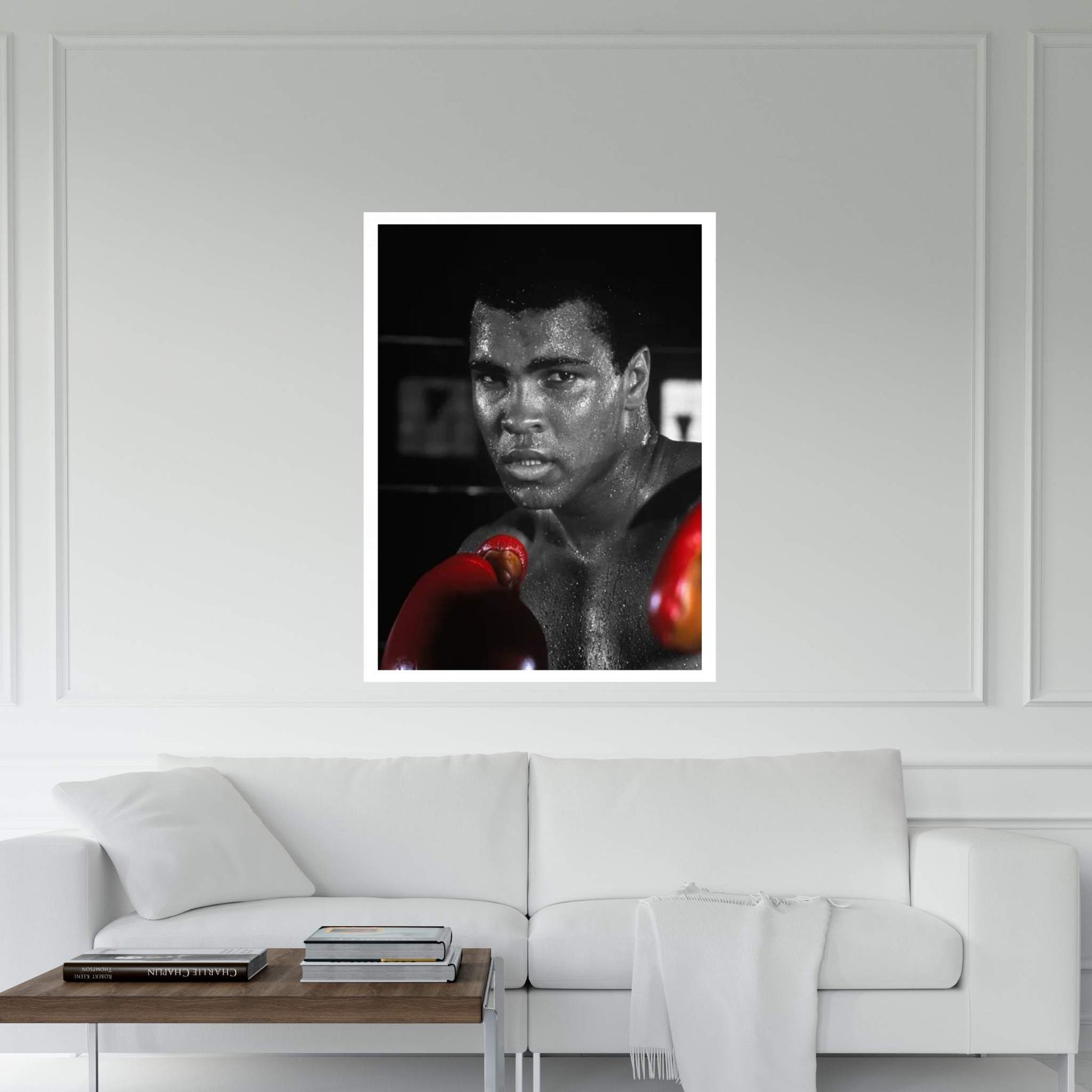 Muhammad Ali In Training Canvas Wall Art - Y Canvas